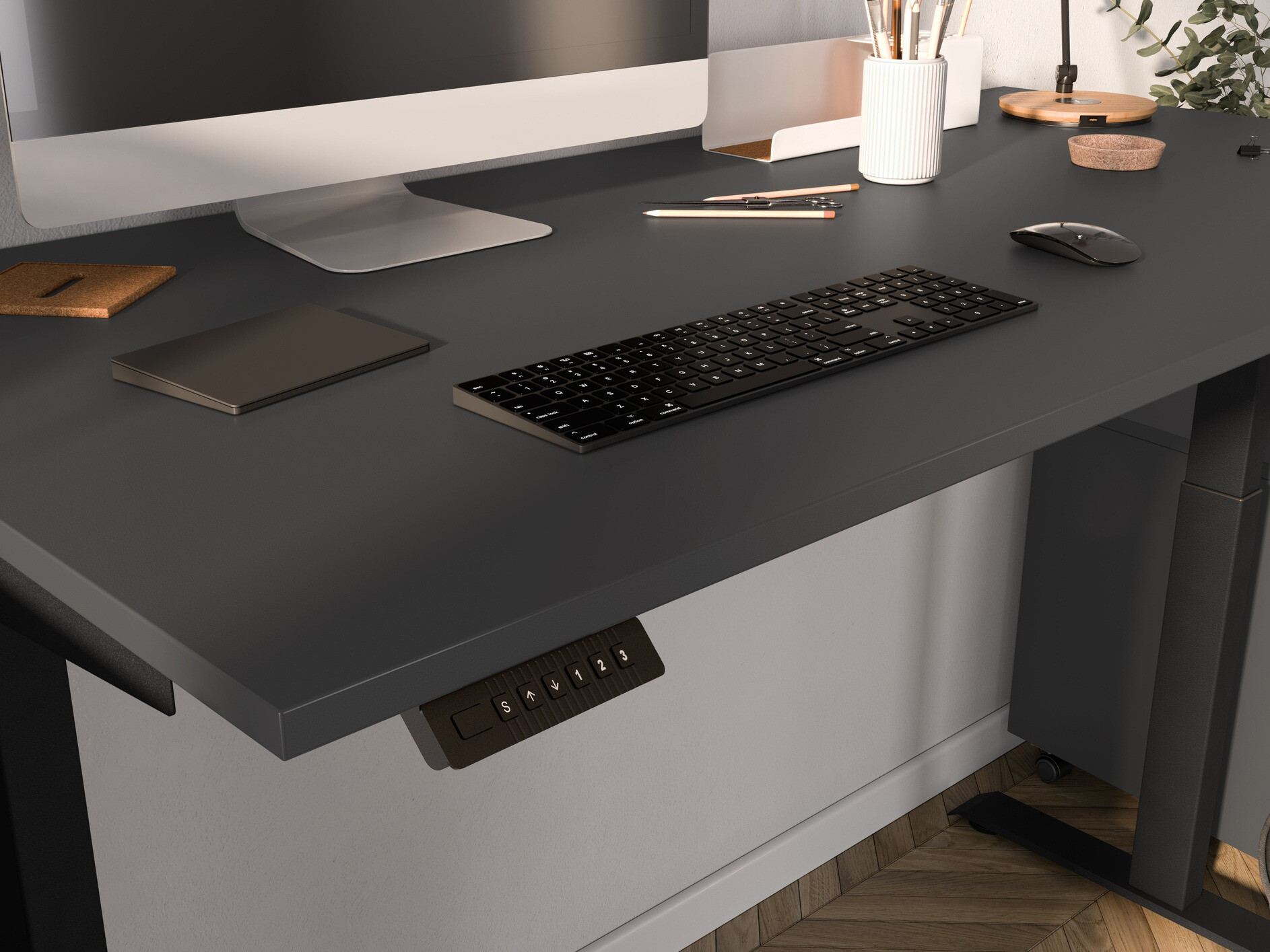 Rakstāmgalds ar regulējamu augstumu Feltoru 112 (Grafīts)