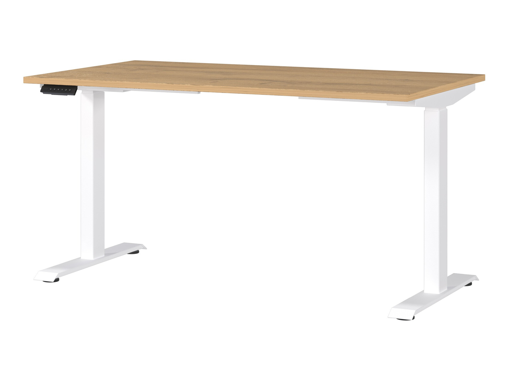Rakstāmgalds ar regulējamu augstumu Sacramento 415 (Grandson ozols + Balts)