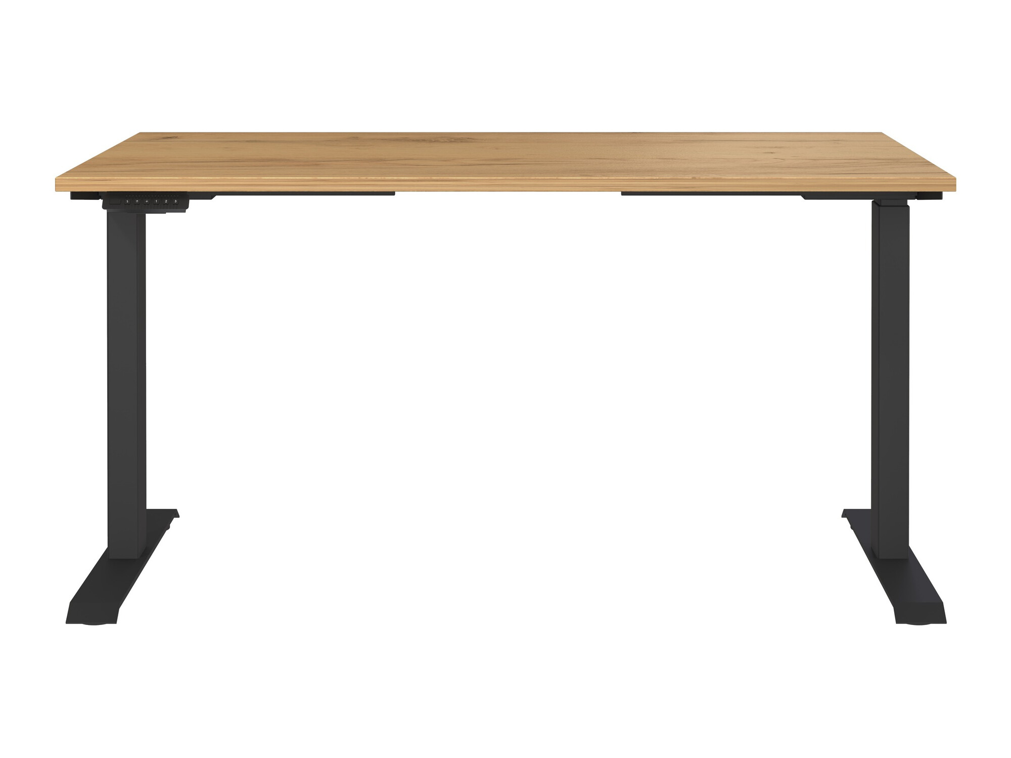 Rakstāmgalds ar regulējamu augstumu Sacramento 415 (Navarra ozols + Melns)