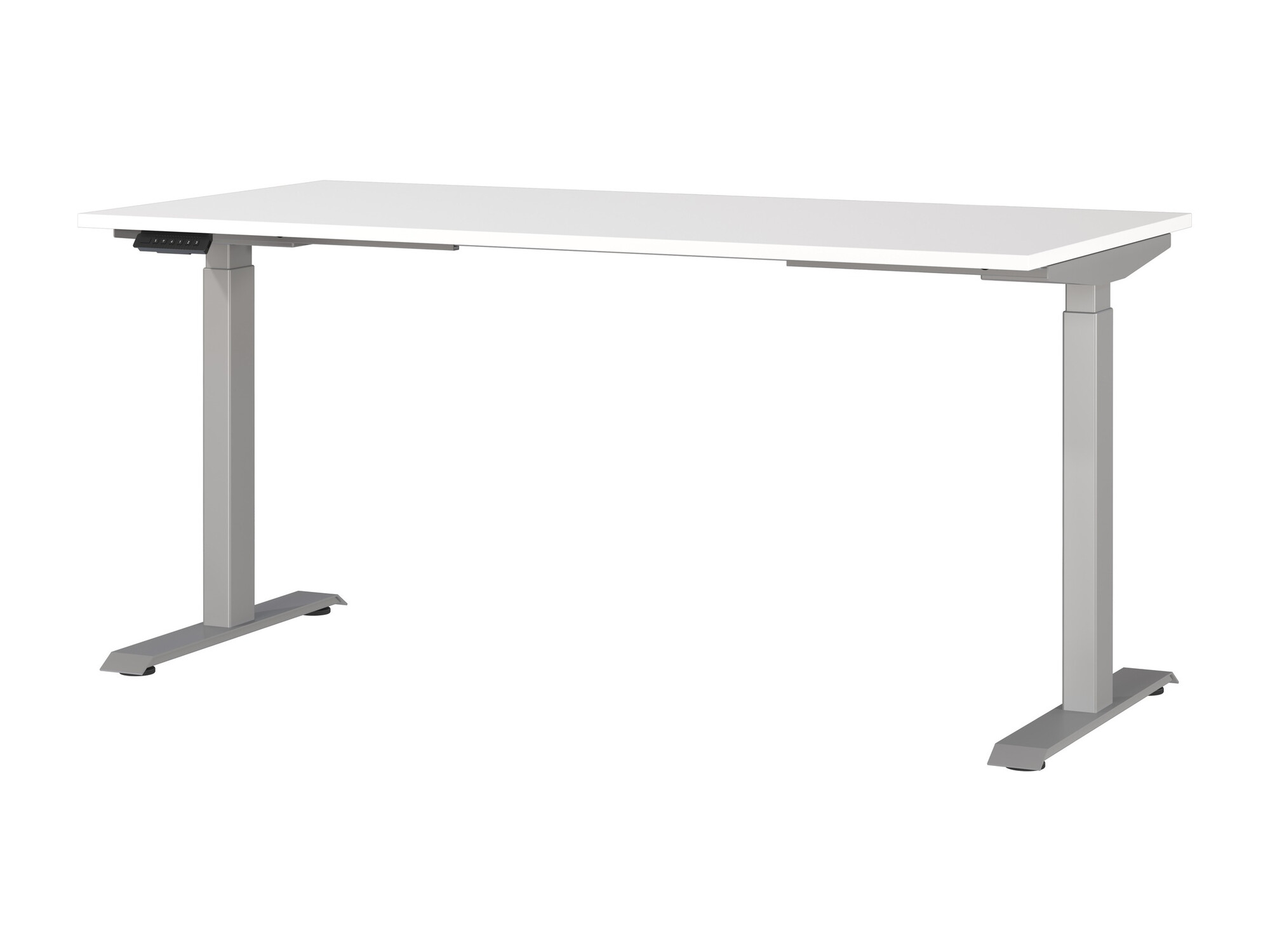 Rakstāmgalds ar regulējamu augstumu Sacramento 416 (Balts + Sudraba)