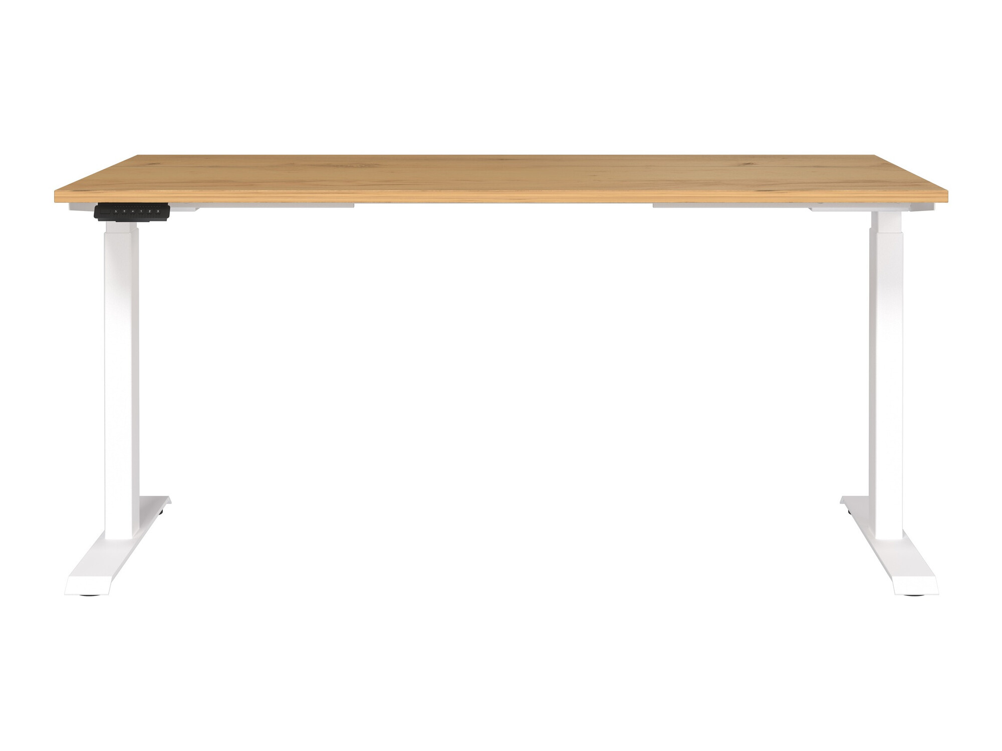 Rakstāmgalds ar regulējamu augstumu Sacramento 416 (Navarra ozols + Balts)