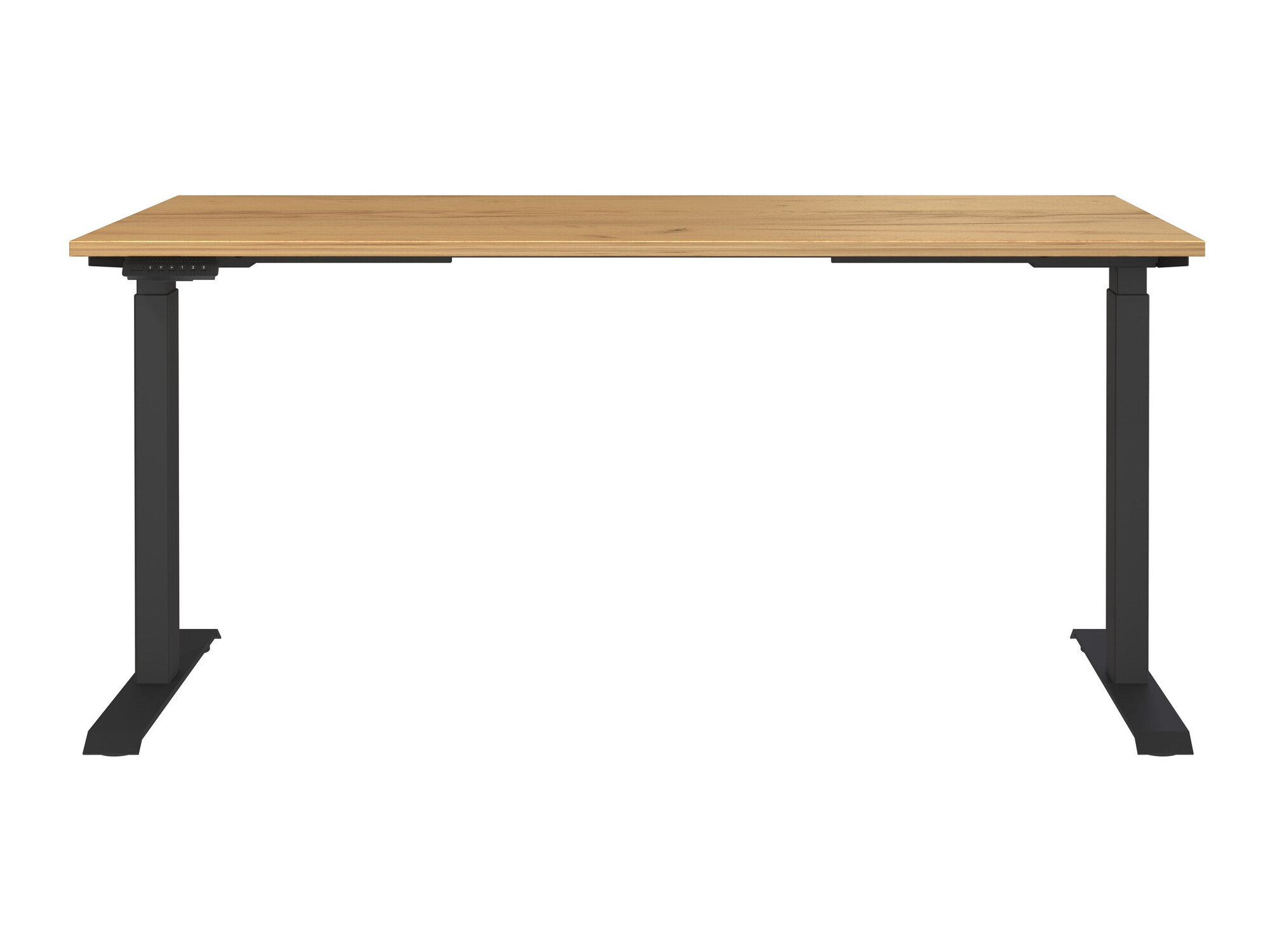 Rakstāmgalds ar regulējamu augstumu Sacramento 416 (Navarra ozols + Melns)