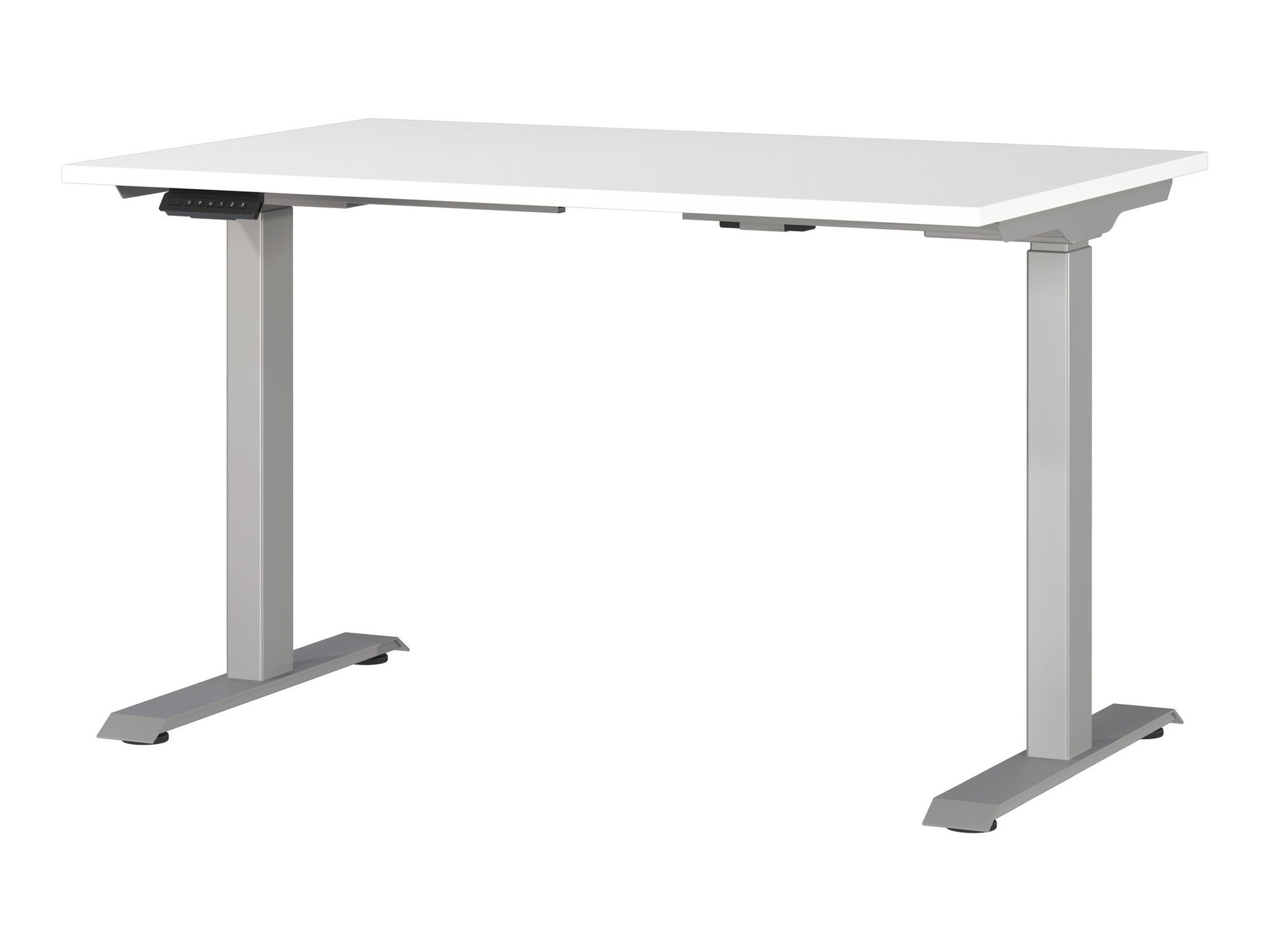 Rakstāmgalds ar regulējamu augstumu Sacramento 417 (Balts + Sudraba)