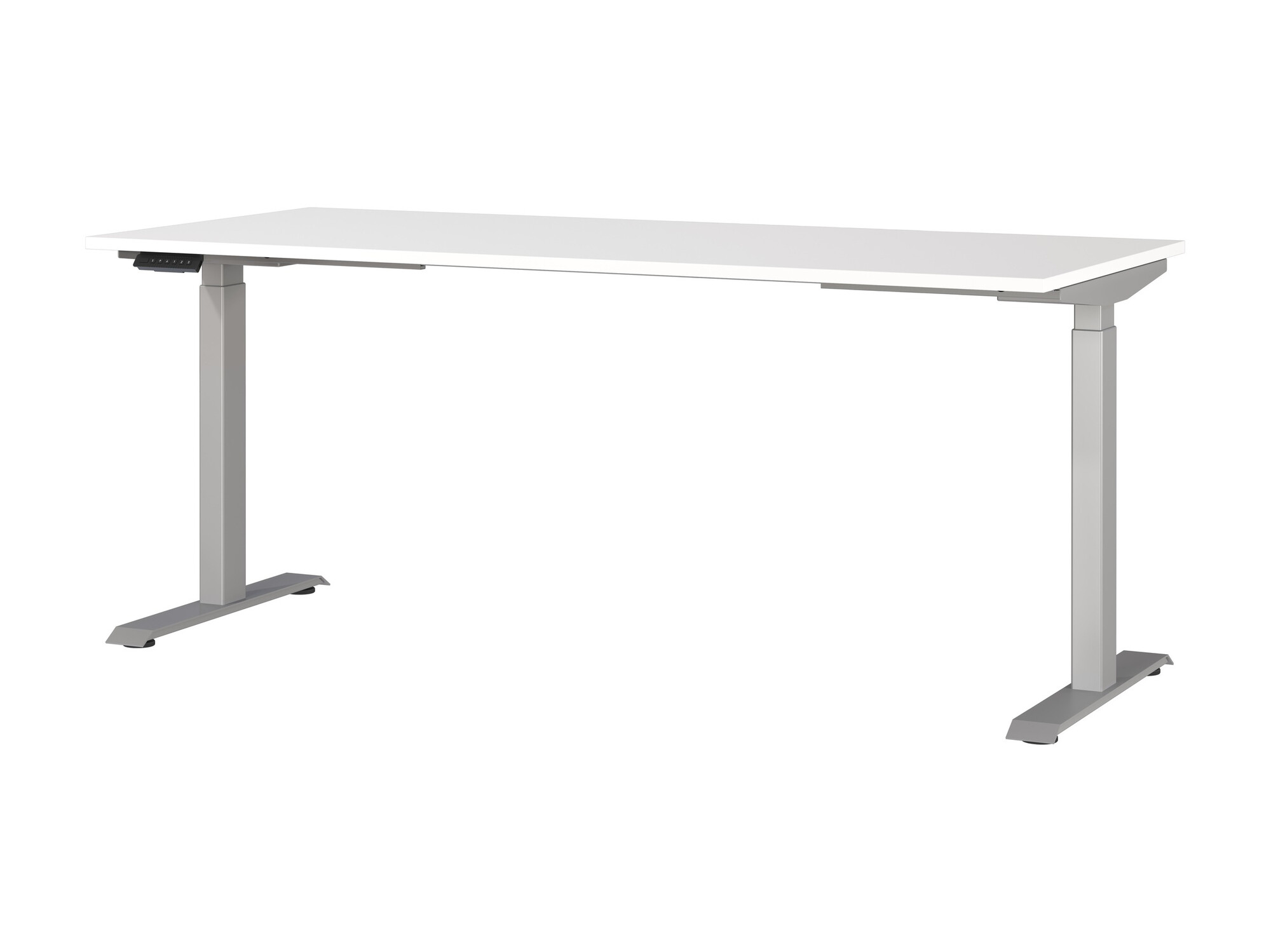 Rakstāmgalds ar regulējamu augstumu Sacramento 418 (Balts + Sudraba)