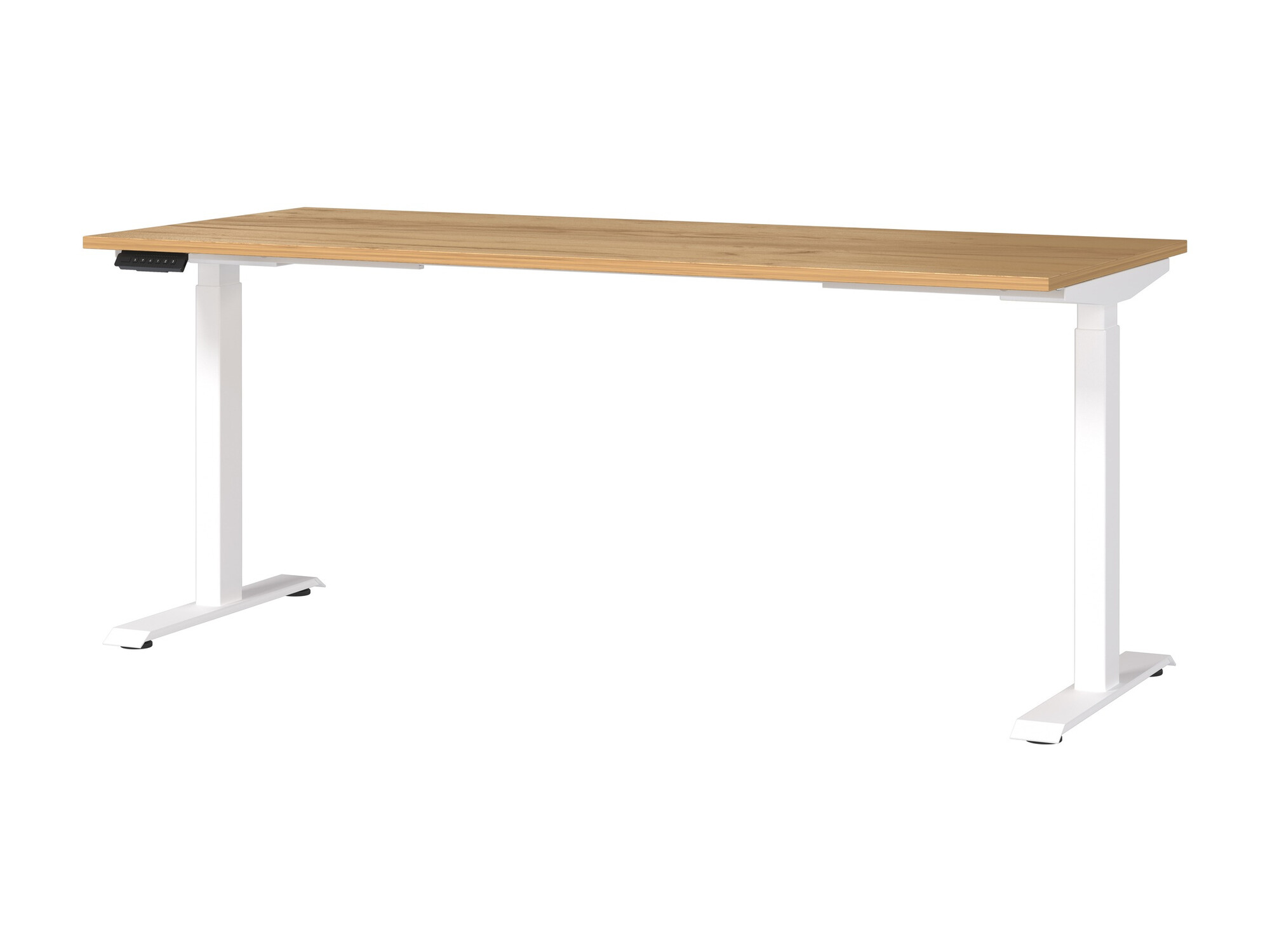 Rakstāmgalds ar regulējamu augstumu Sacramento 418 (Navarra ozols + Balts)