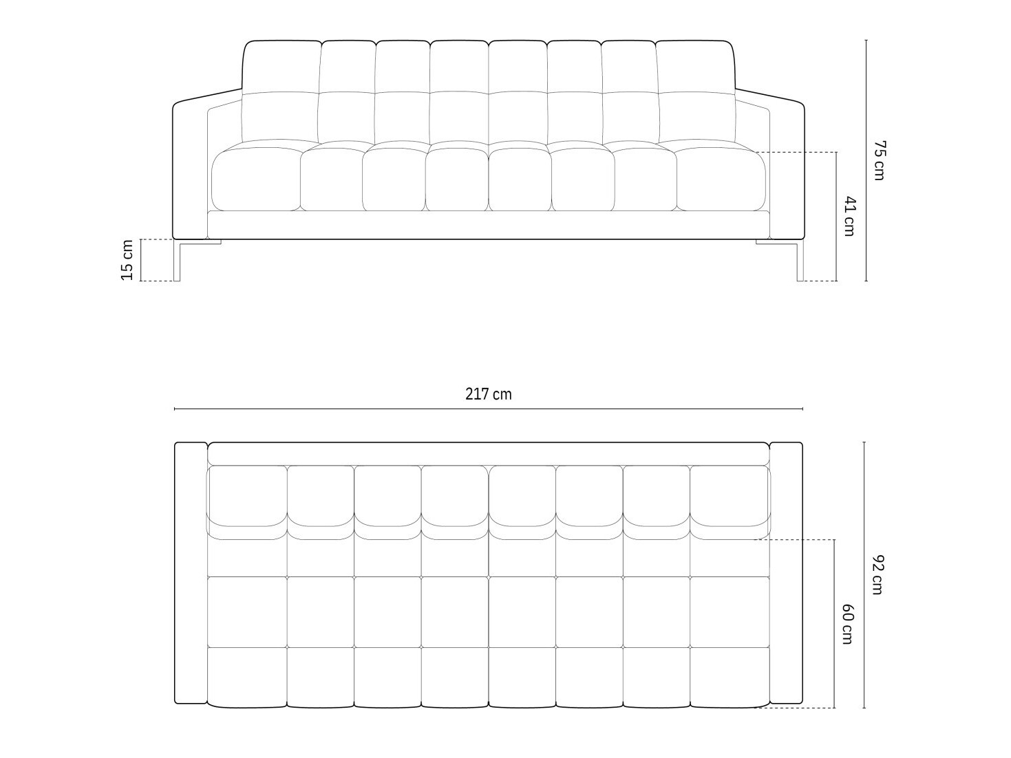 Dīvāns Lormelo 102 (Neve 52)