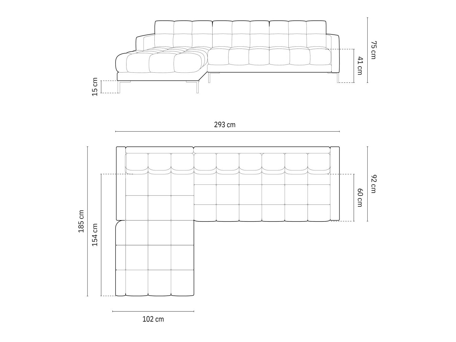 Угловой диван Lormelo 103 (Левый)