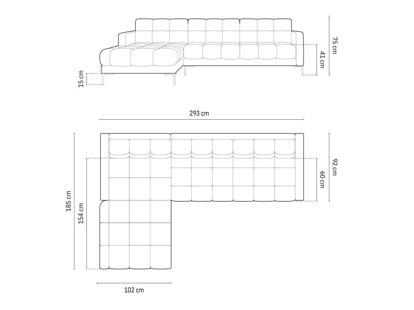 Угловой диван Lormelo 103 (Левый)