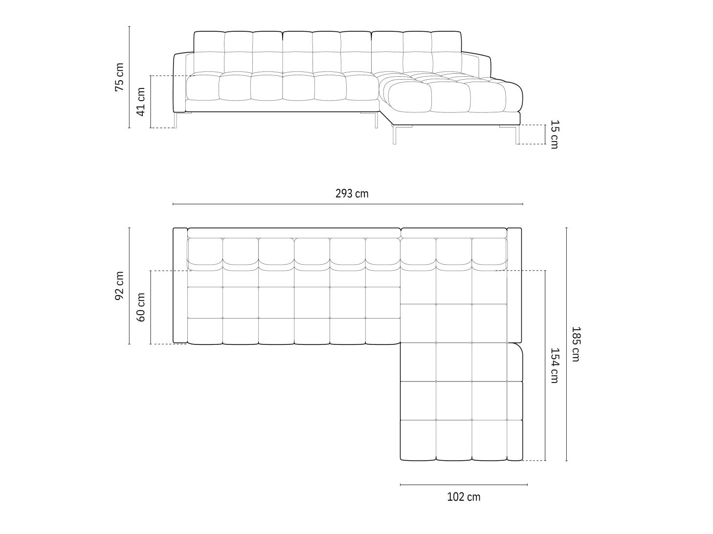 Угловой диван Lormelo 103 (Правый)