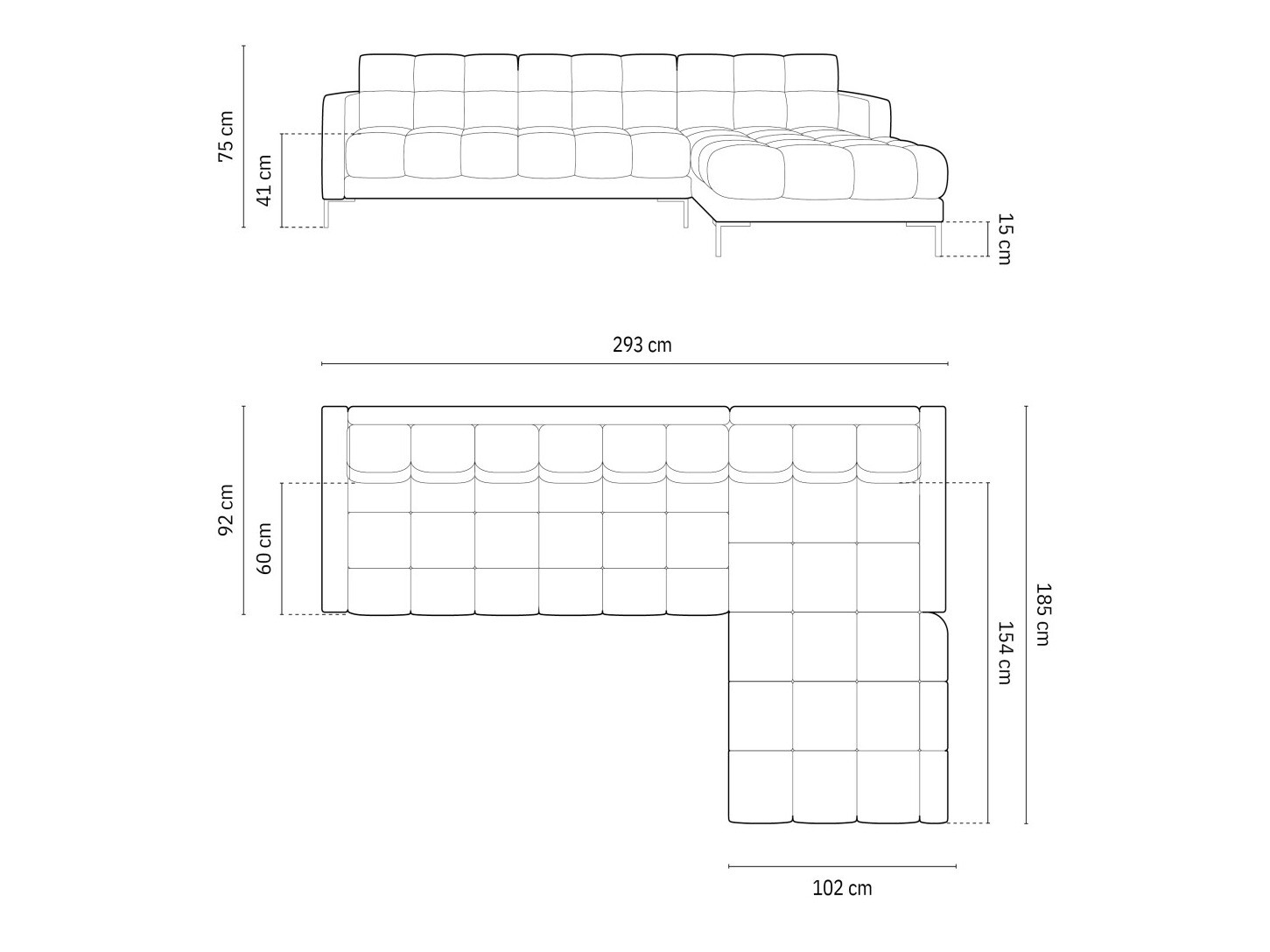 Угловой диван Lormelo 103 (Правый)