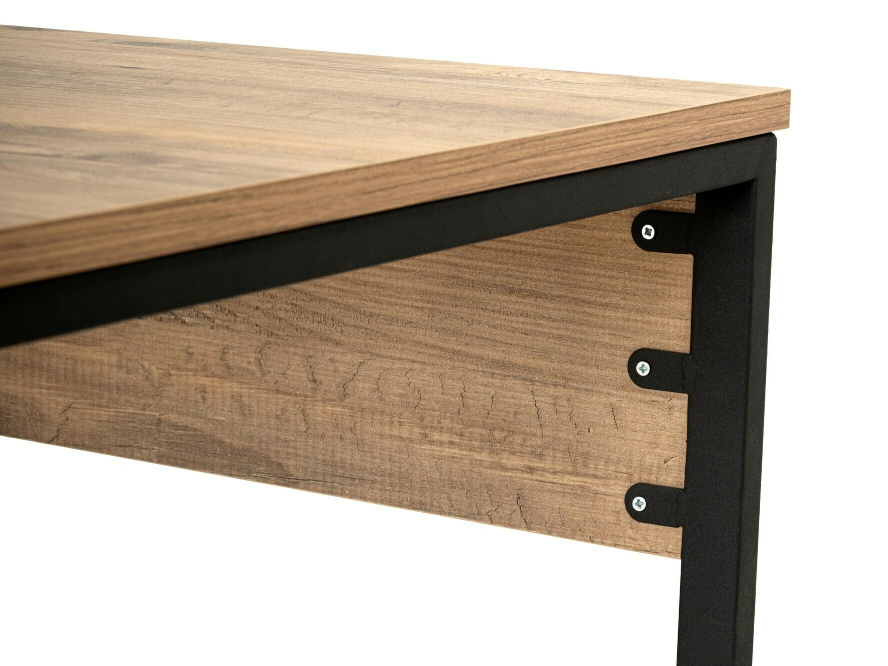 Письменный cтол Novato 101 (Сосна + Чёрный)