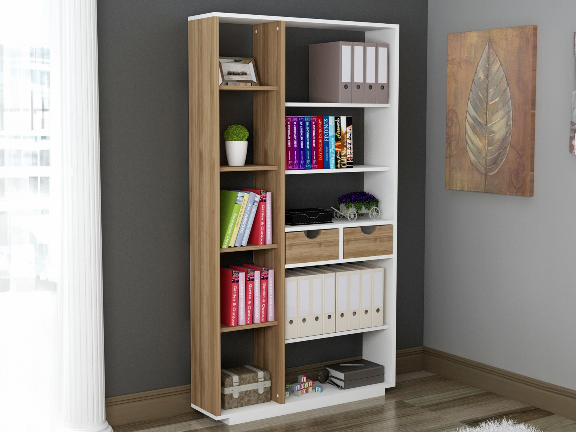 Plaukts Kailua 1096 (Balts + Riekstkoks)