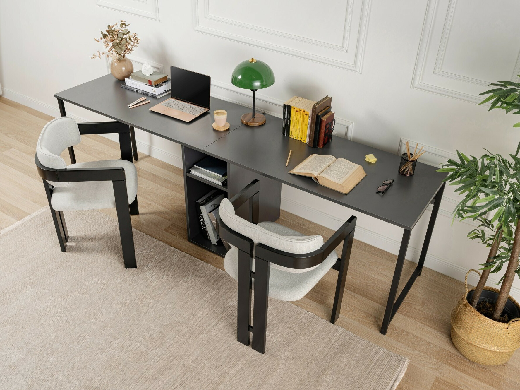 Rakstāmgalds Novato 101 (Antracīts + Melns)