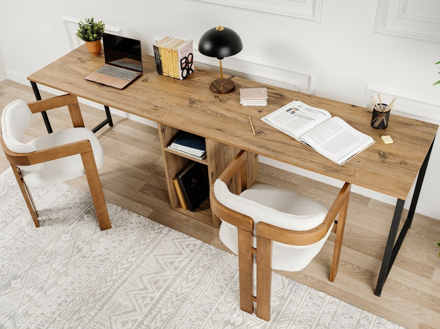 Rakstāmgalds Novato 101 (Priede + Melns)