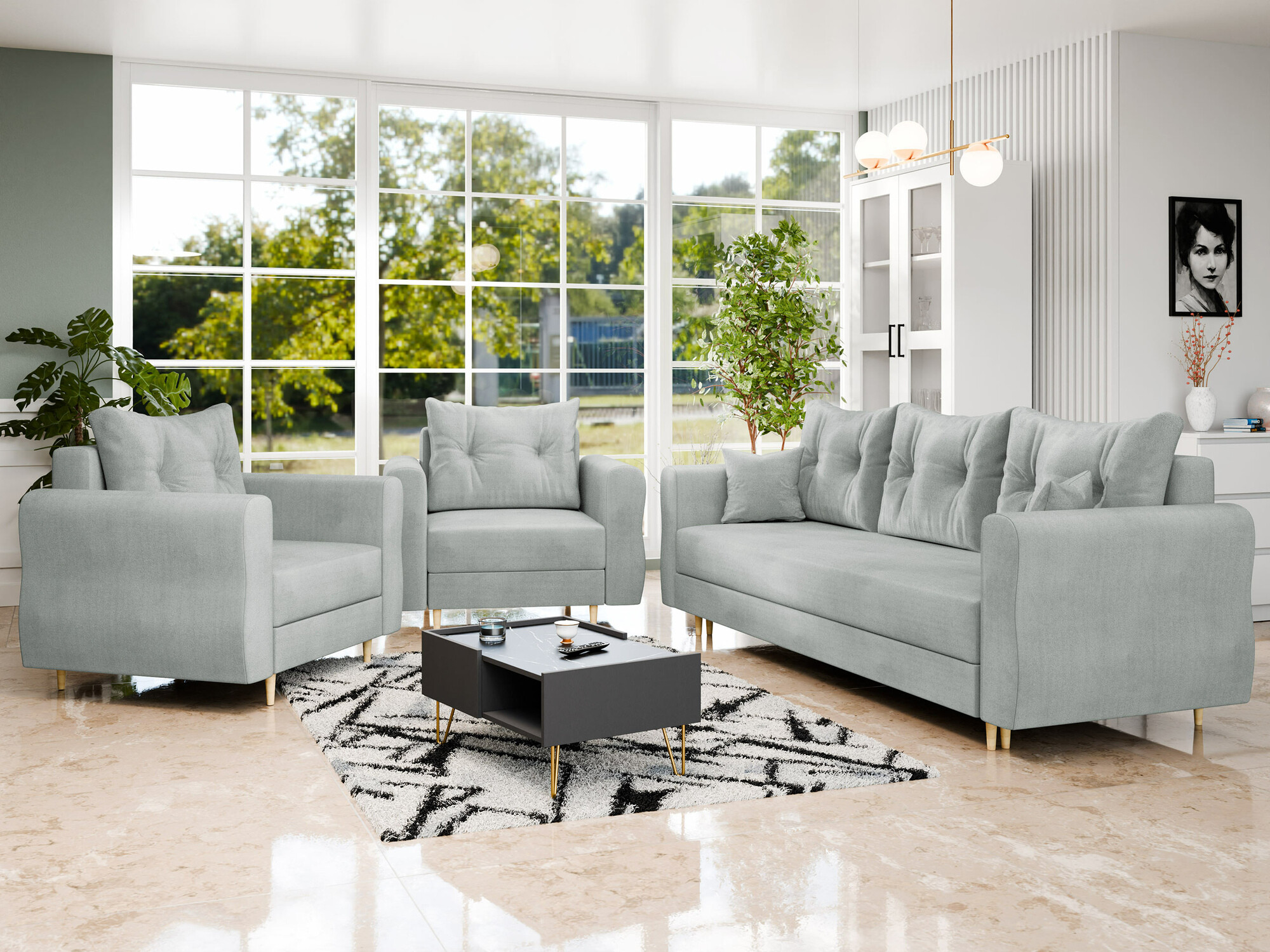 Диван-кровать Veldala 101 (Manila 14)