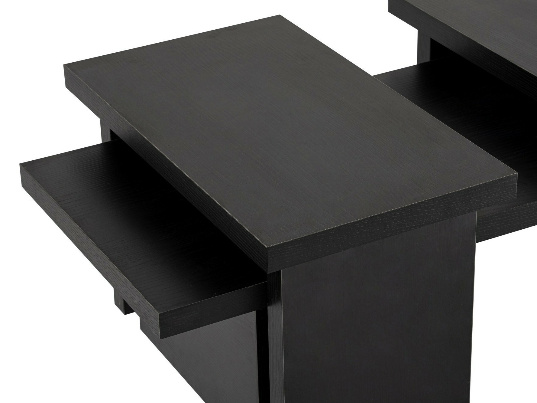 Žurnālu galdiņš Novato 103 (Melns)