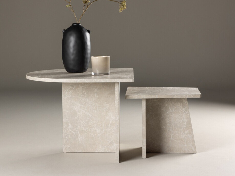 Комплект журнальных столиков Dallas 4880 (Бежевый)