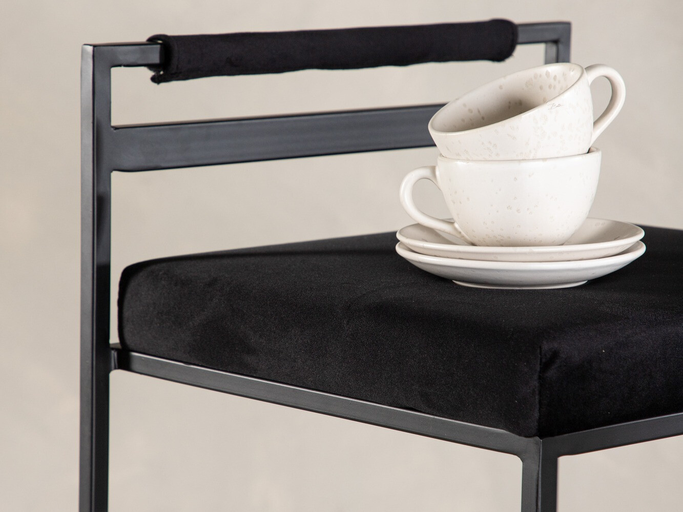 Низкий барный стул Dallas 4519 (Чёрный)