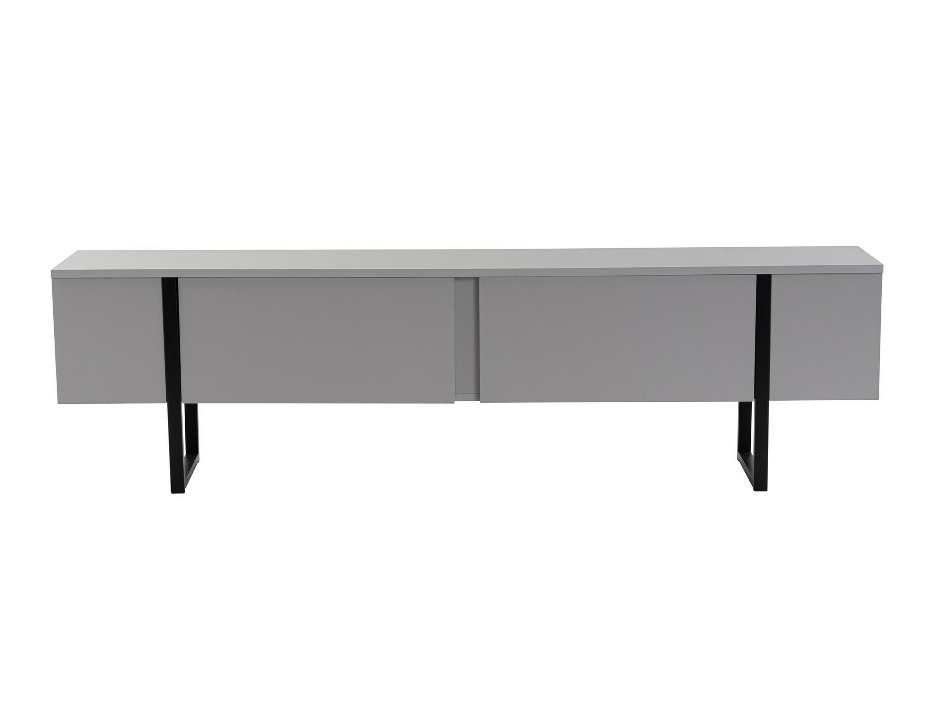 TV galds Novato 105 (Pelēks + Melns)