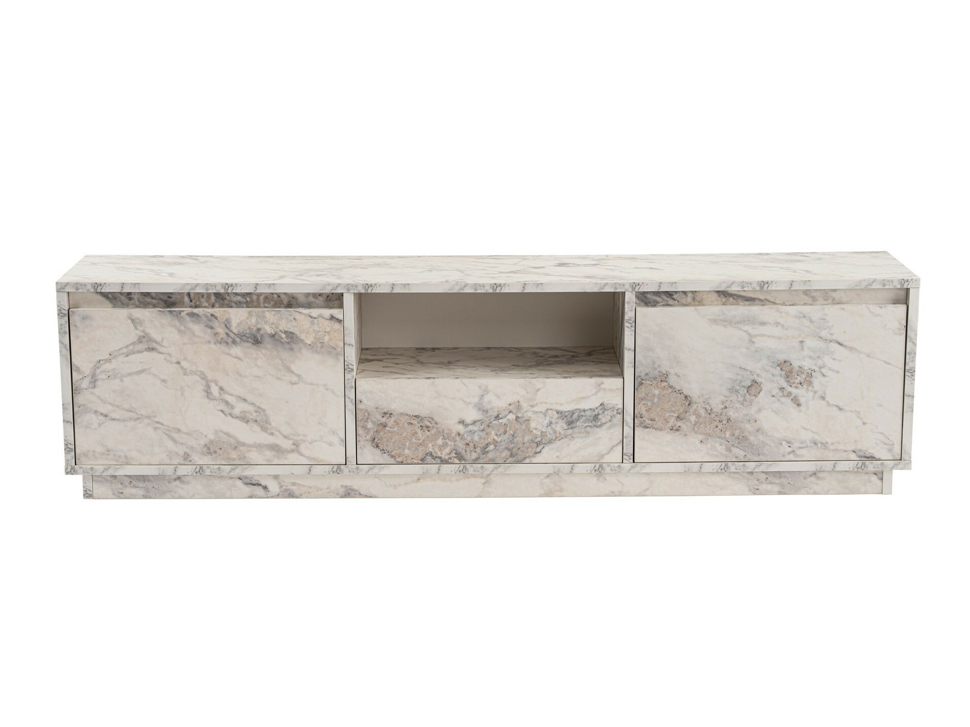 ТВ тумба Novato 106 (Белый мрамор)