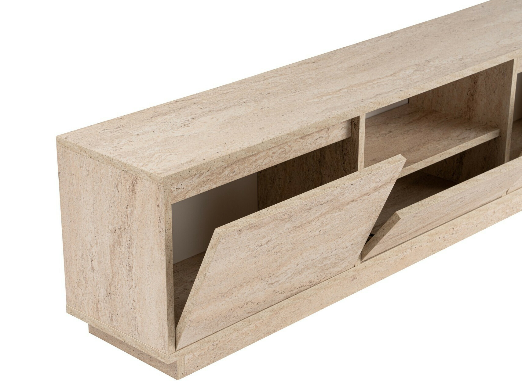 ТВ тумба Novato 106 (Светлый травертин)