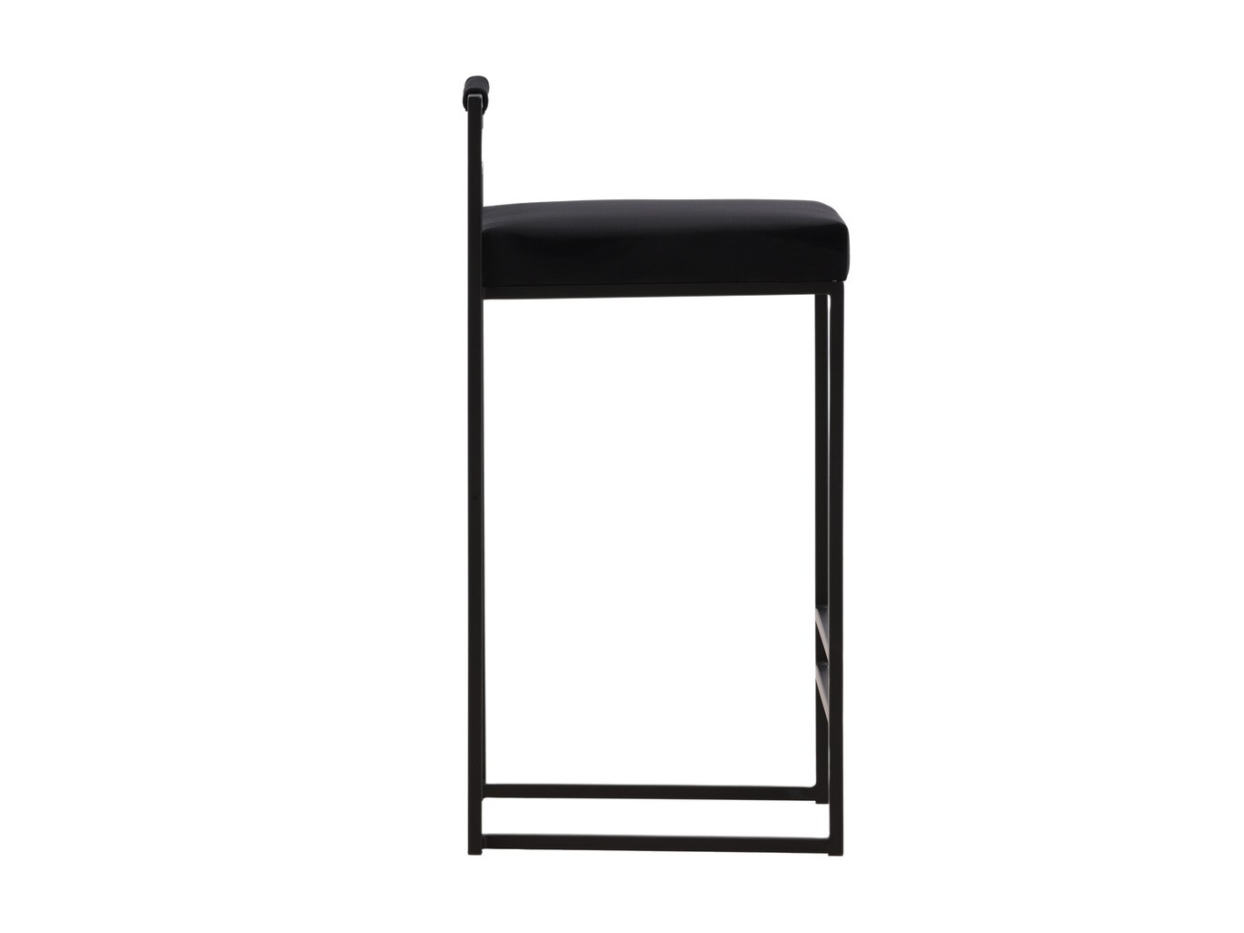 Zemais bāra krēsls Dallas 4519 (Melns)