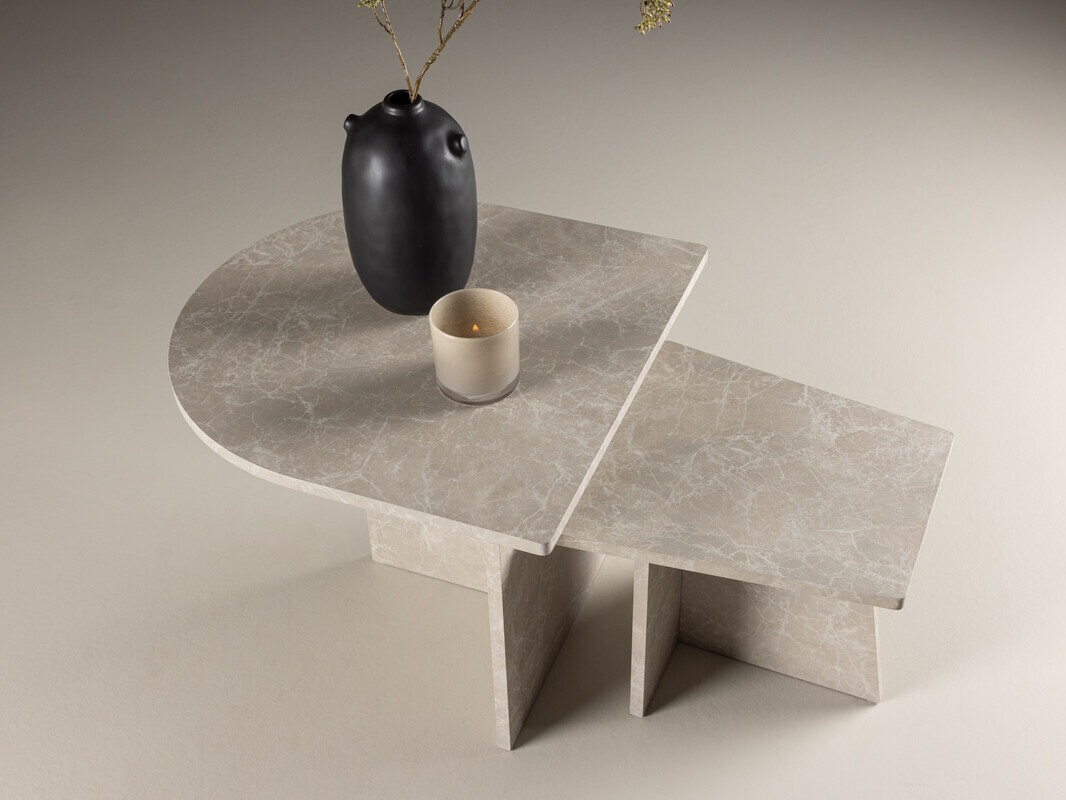 Žurnālu galdiņu komplekts Dallas 4880 (Bēšs)