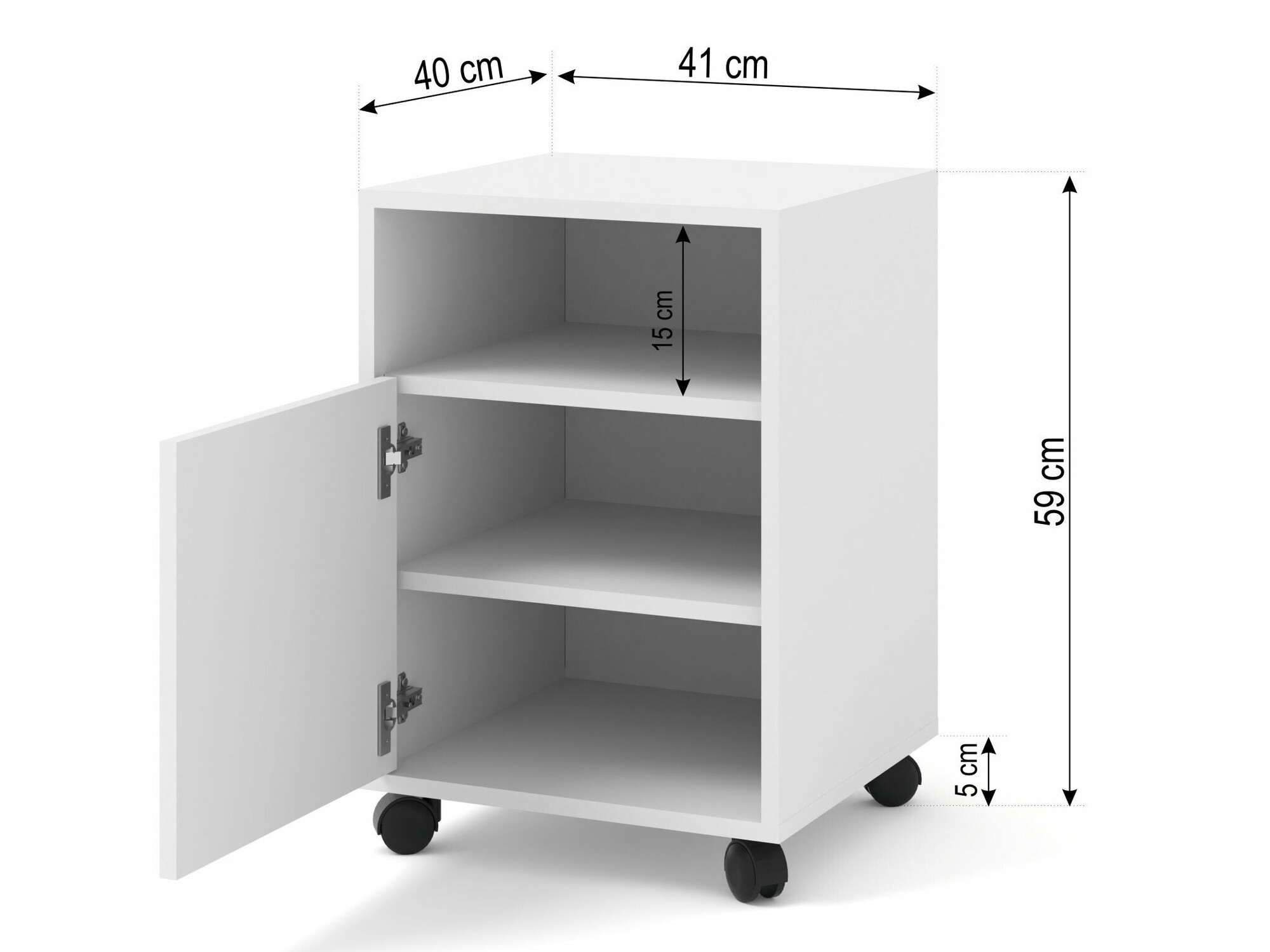 Atvilktņu bloks Buffalo 190 (Balts)