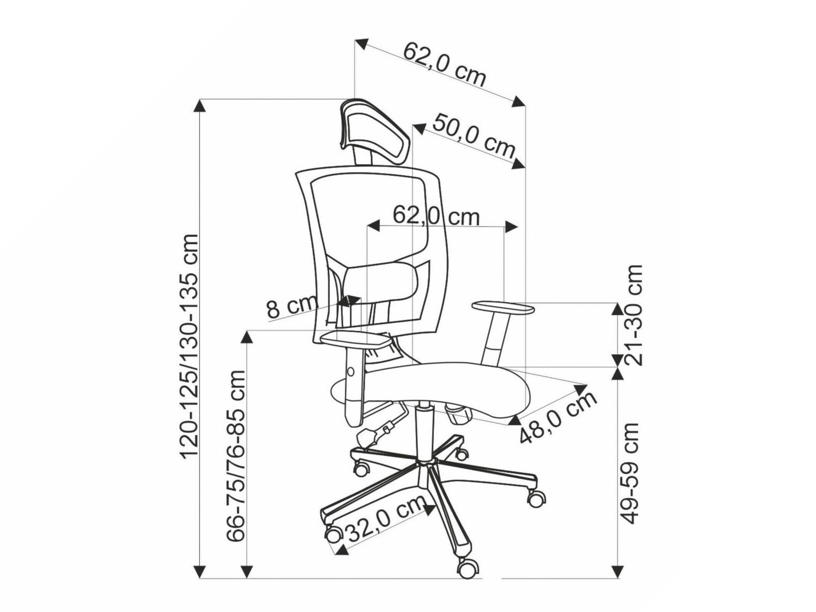 Офисный стул Houston 1865