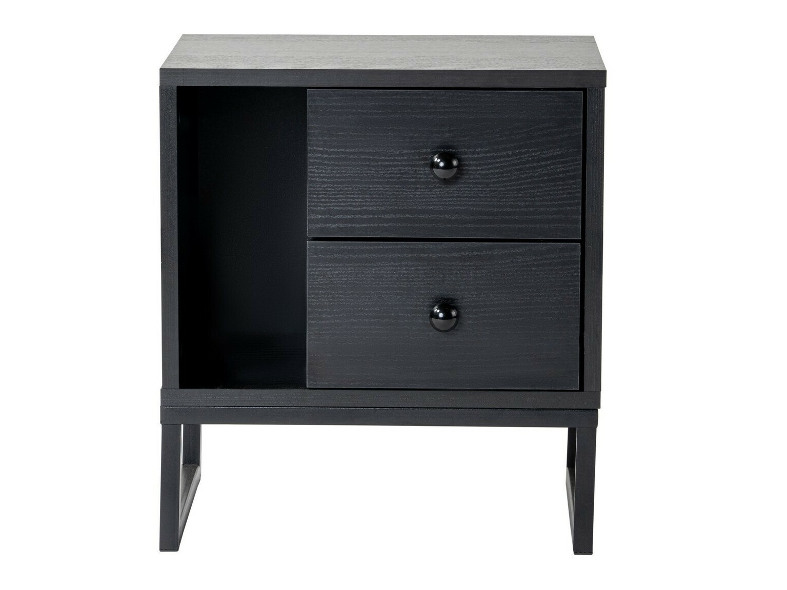 Прикроватная тумбочка Novato 109 (Чёрный)