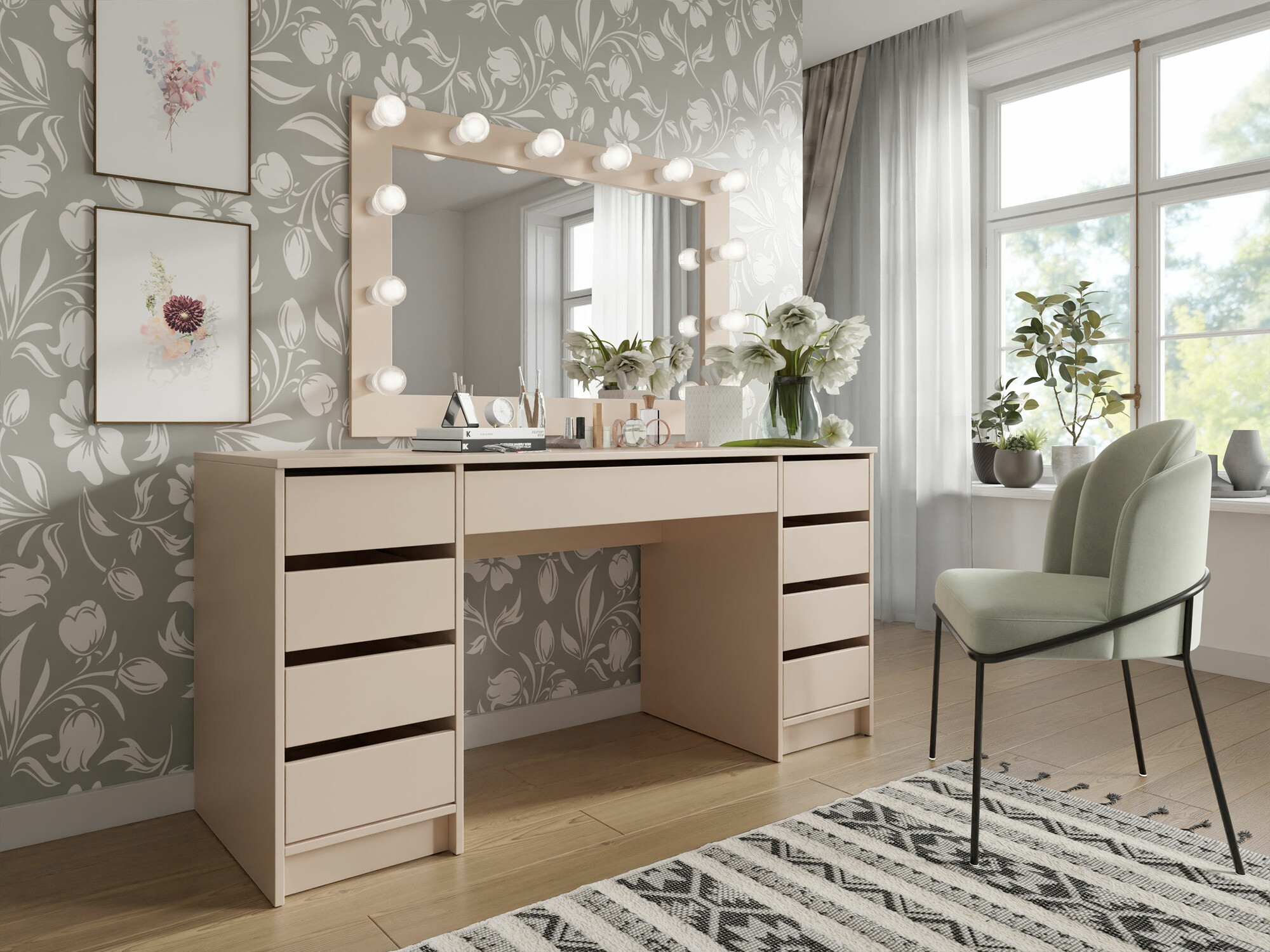 Rakstāmgalds Comfivo 401 (Bēšs)