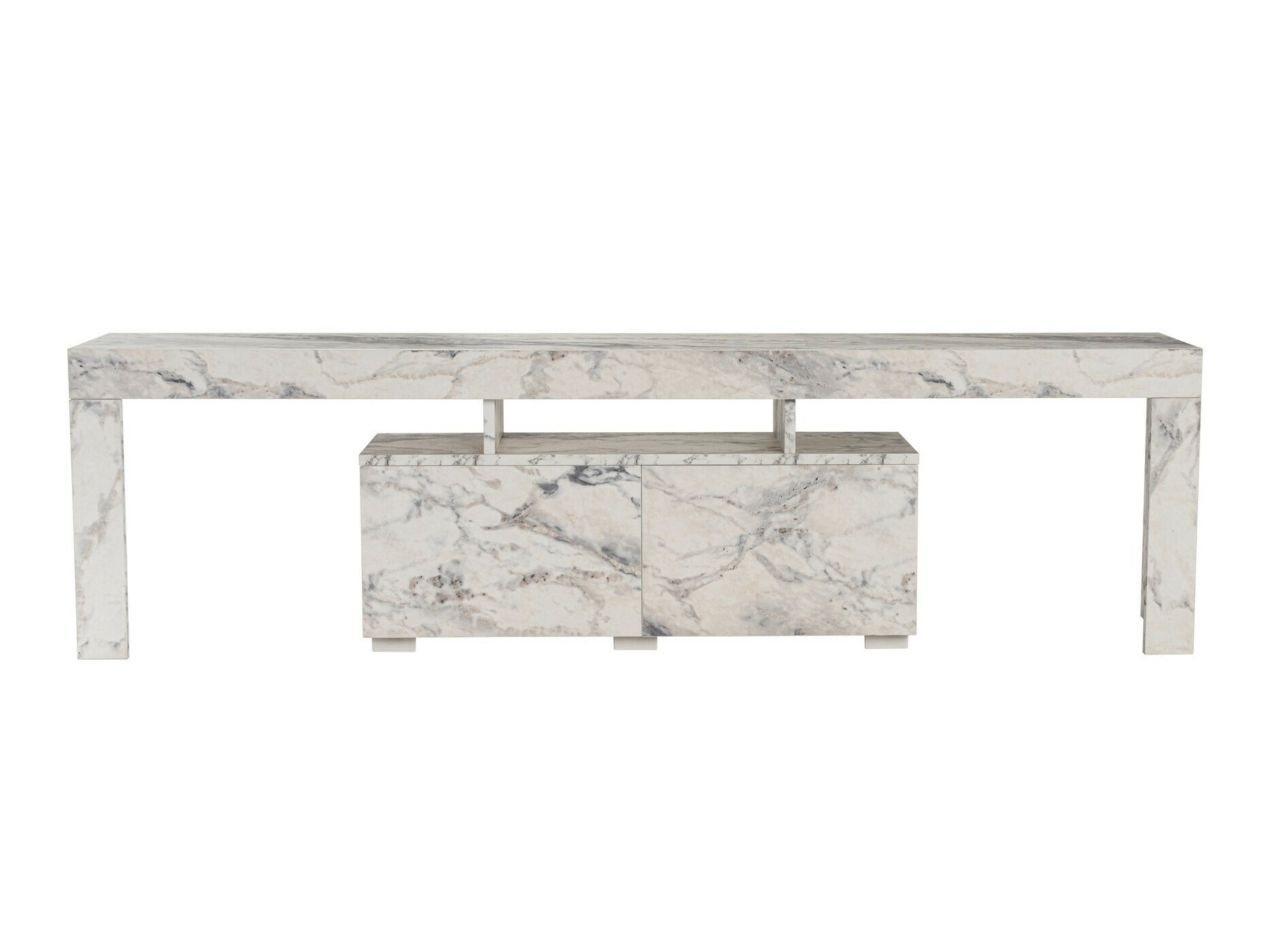 TV galds Novato 108 (Balts marmors)