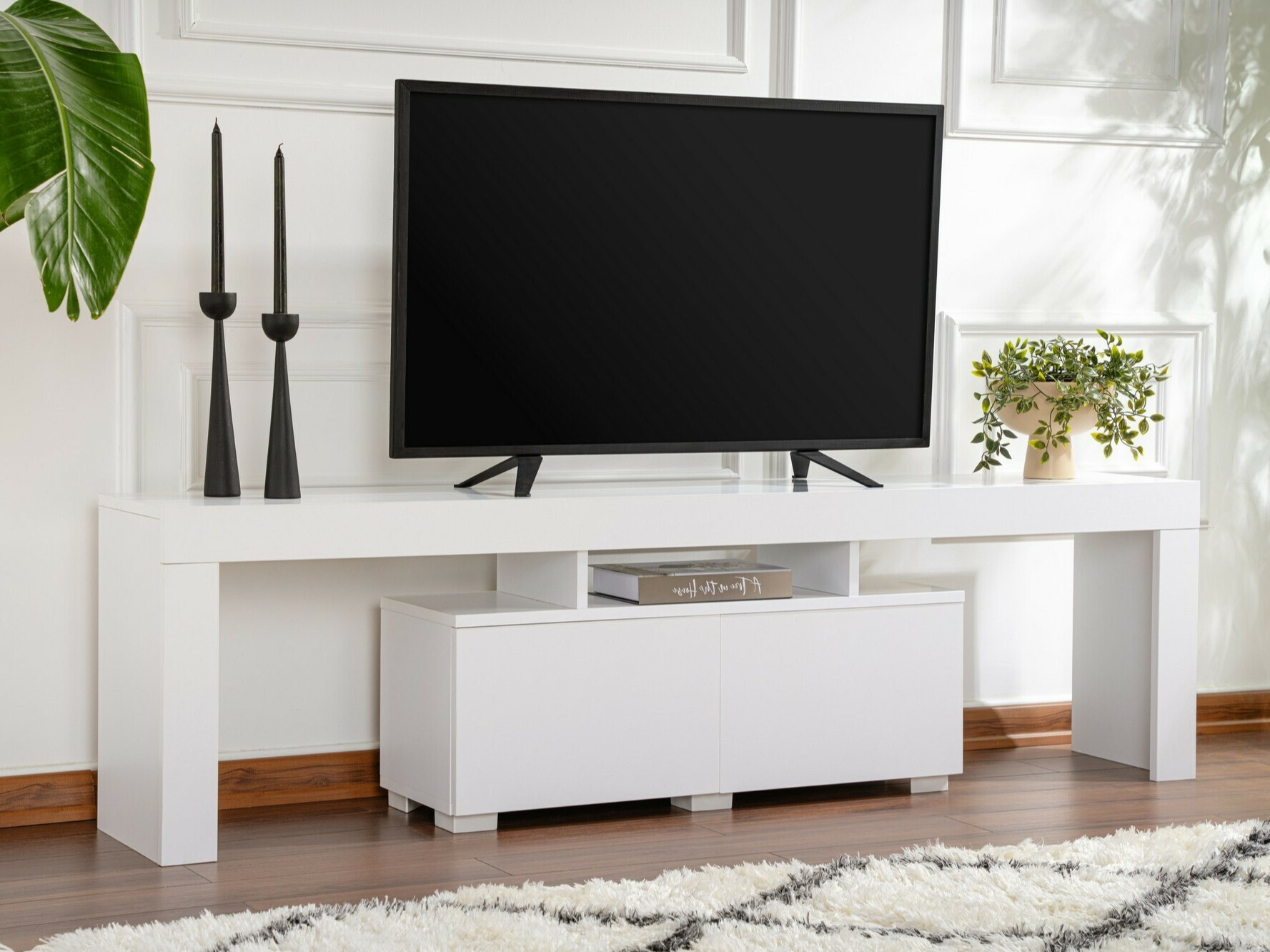 TV galds Novato 108 (Balts)