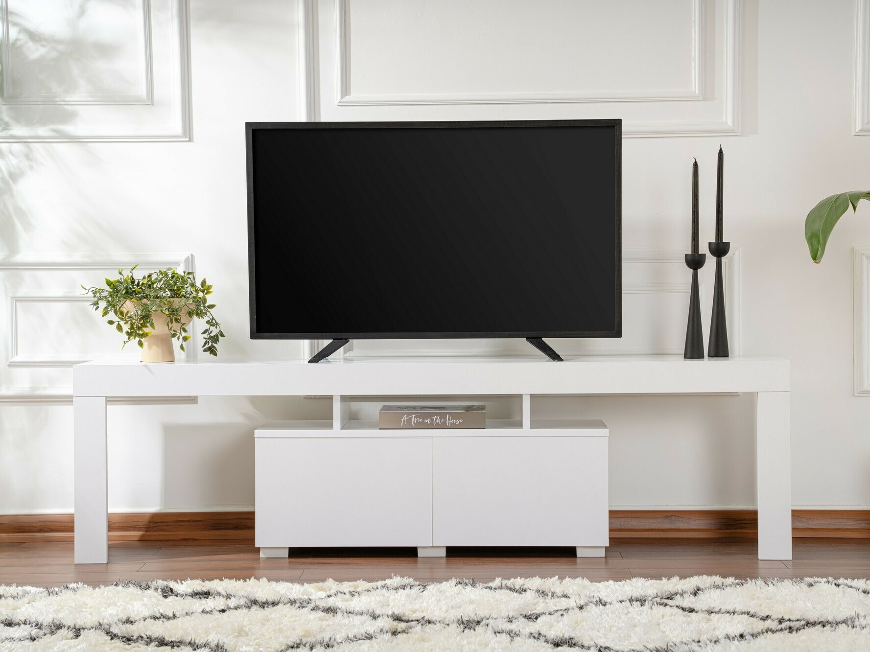 TV galds Novato 108 (Balts)