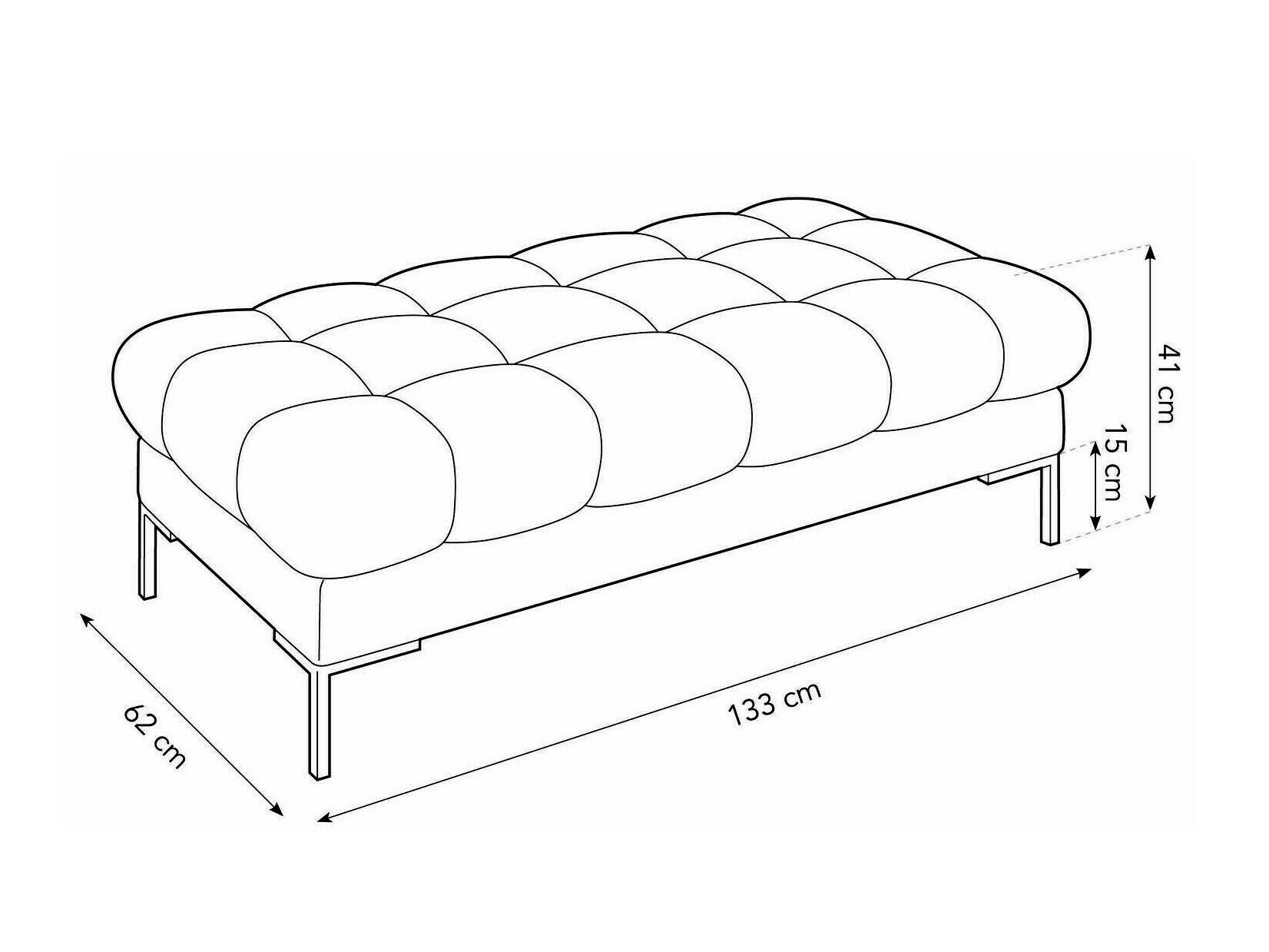 Mīkstais sols Lormelo 104 (Bluvel 28)