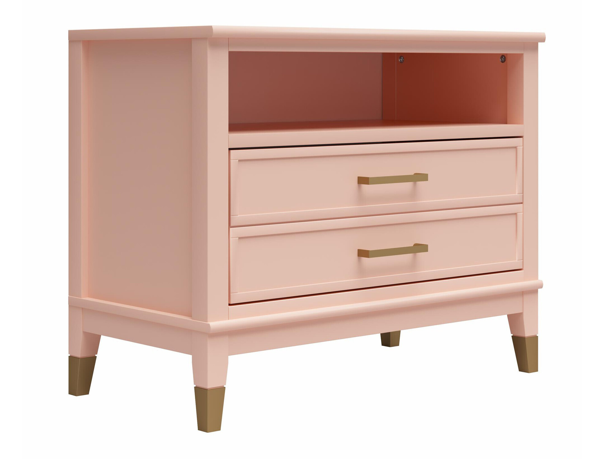 Naktsgaldiņš CosmoLiving by Cosmopolitan Belromu 107 (Tumši rozā)