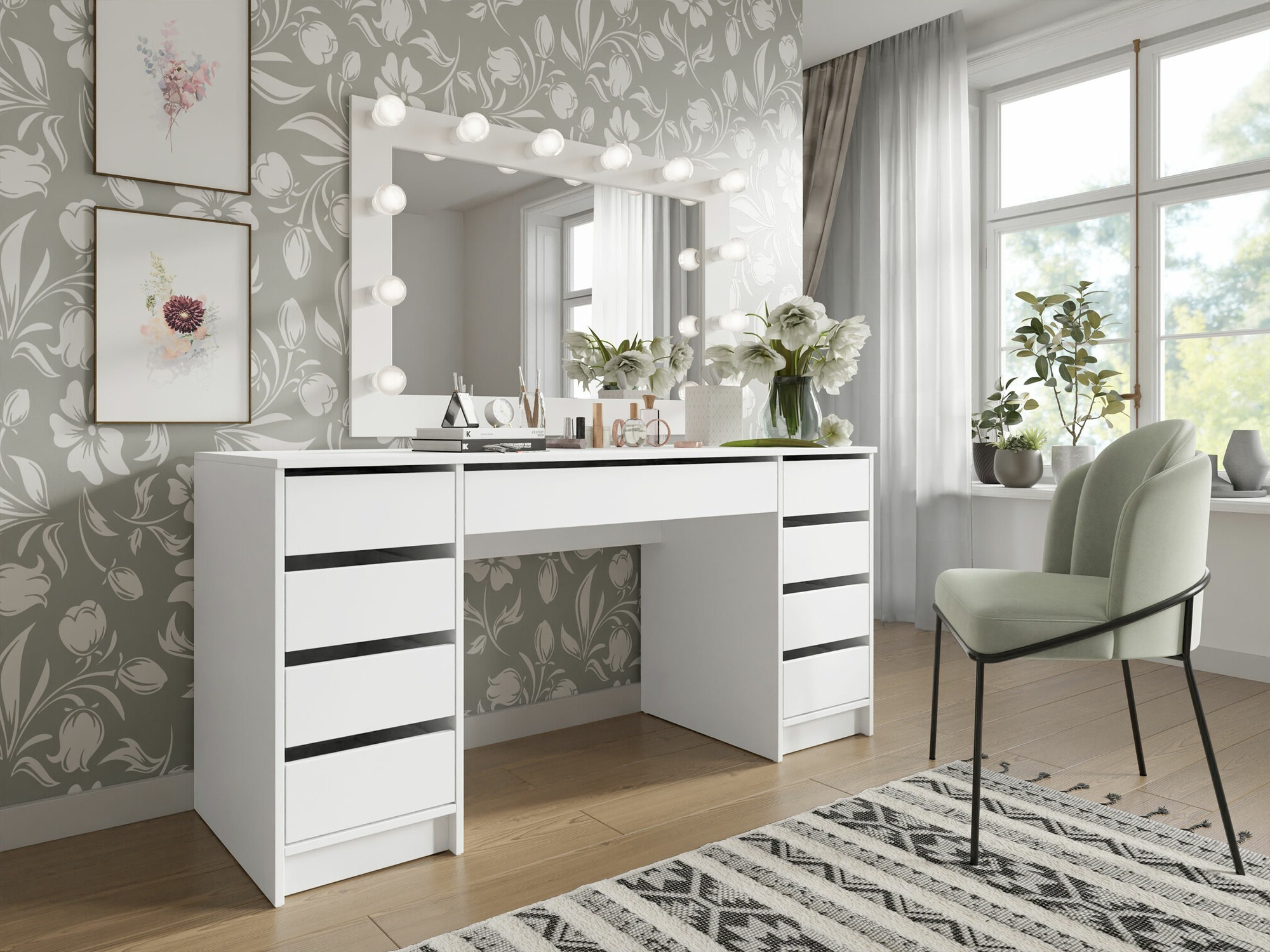 Письменный cтол Comfivo 401 (Белый)