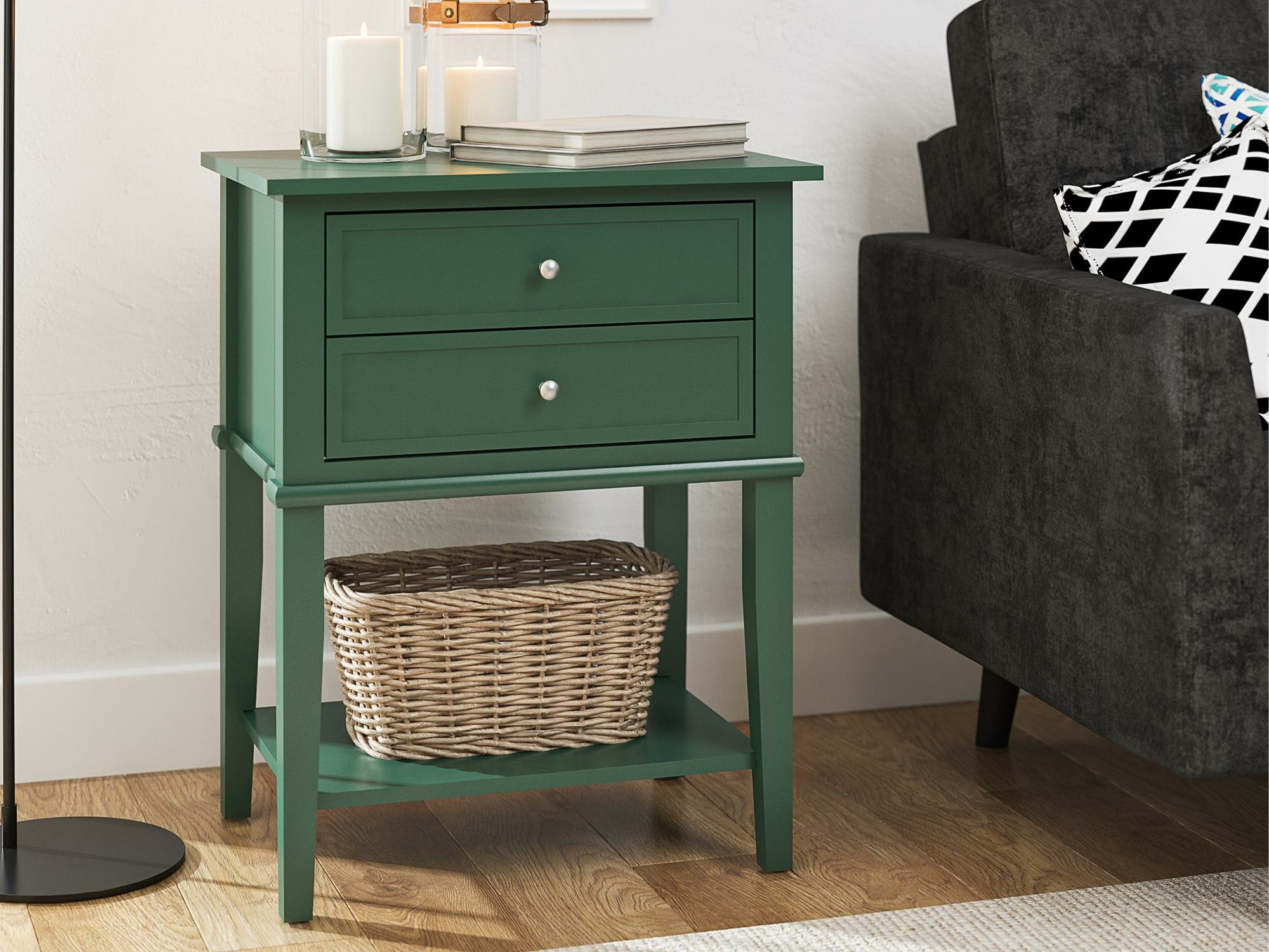 Kafijas galdiņš Sonfivo 103 (Tumši zaļš)