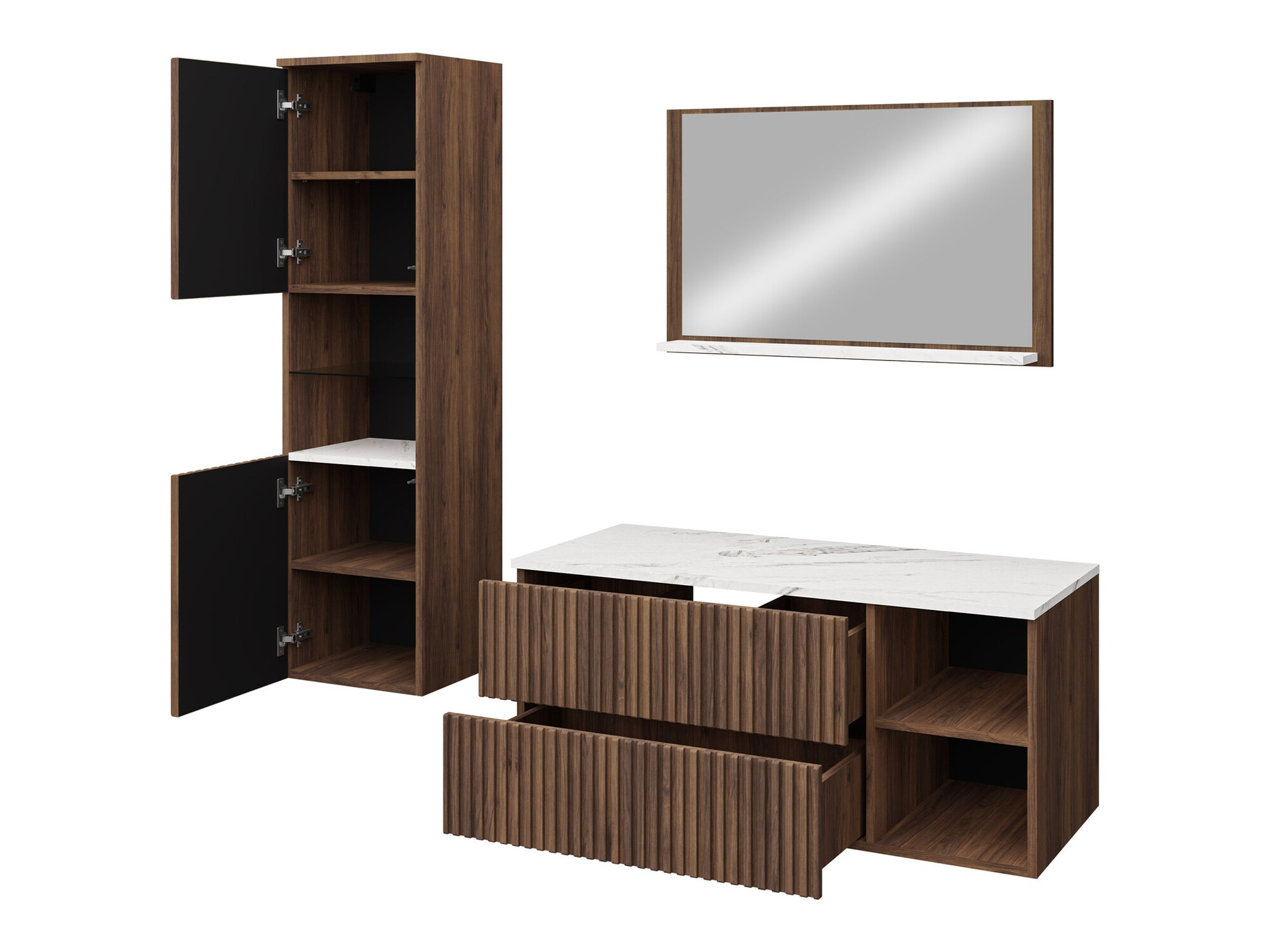 Vannas komplekts Ophruvi 104 (Melns)