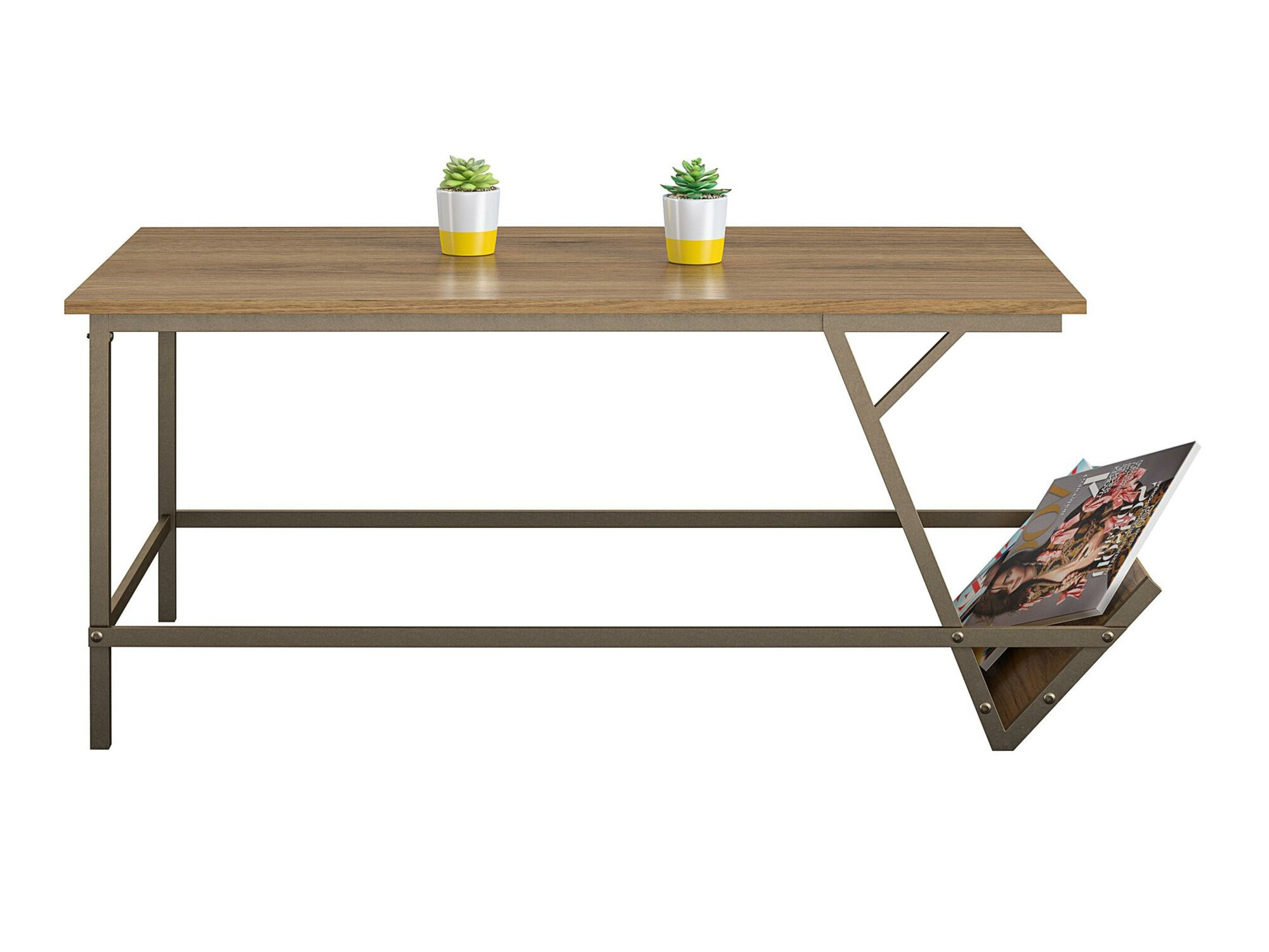 Žurnālu galdiņš Novogratz 185 (Riekstkoks)