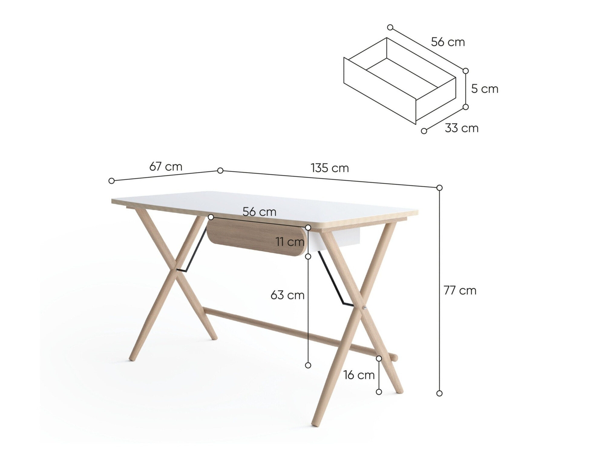 Письменный cтол Fresno 157