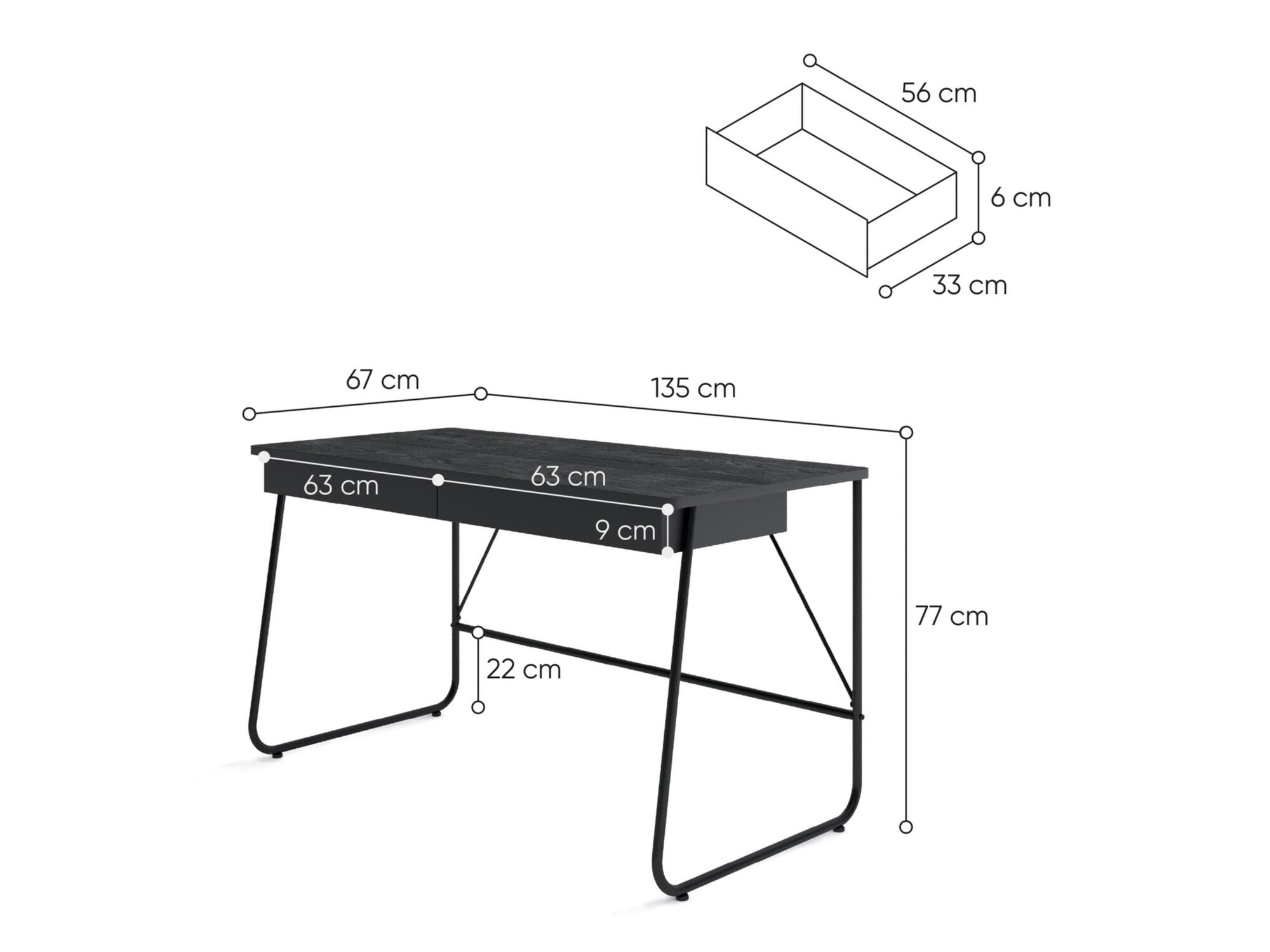 Rakstāmgalds Fresno 155