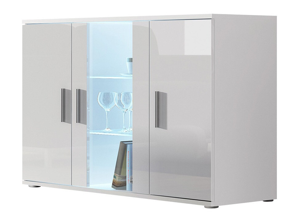 Шкафчик Tornola 106 (Белый + Глянцевый белый)