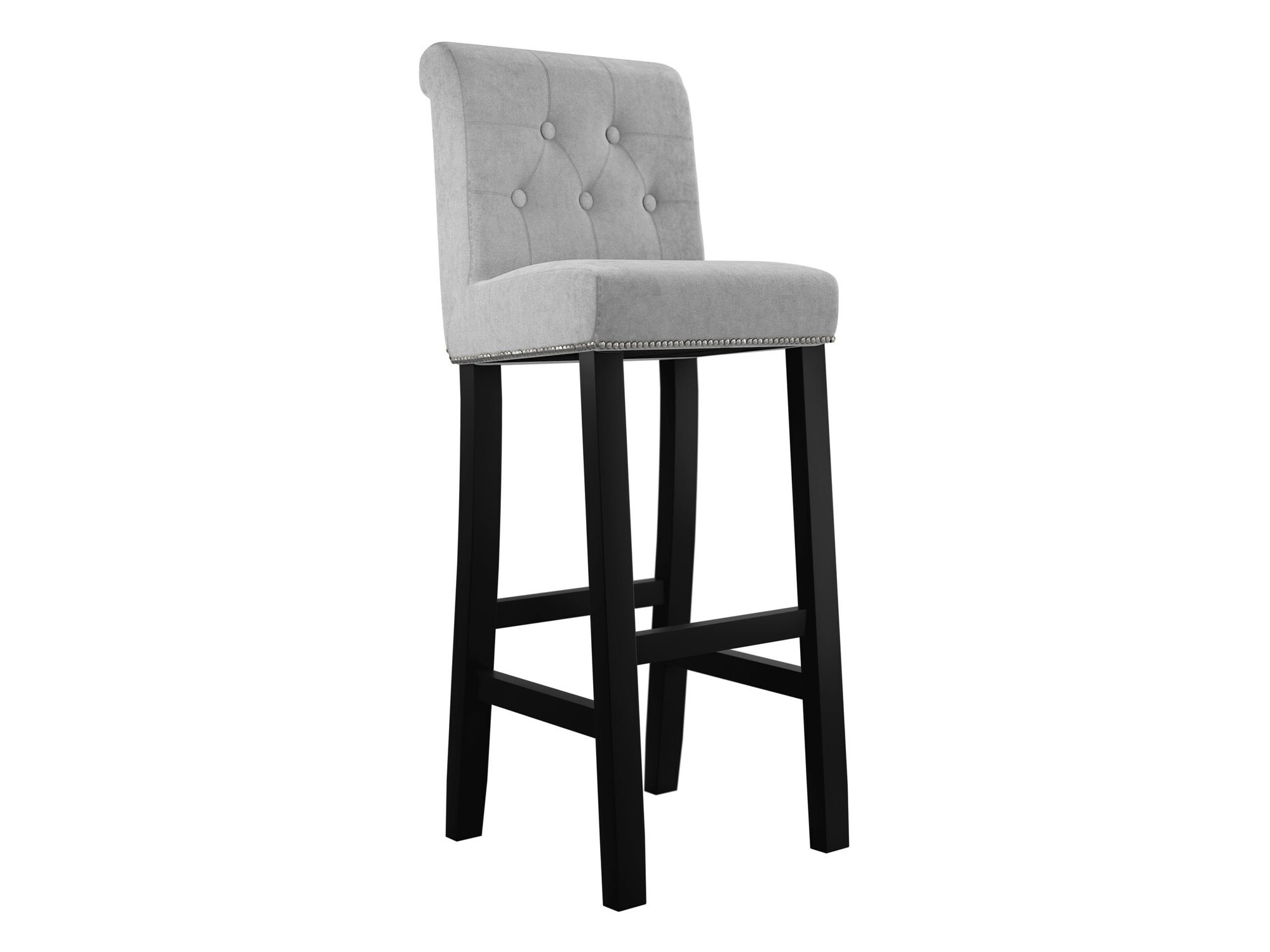 Барный стул Jackson 100 (Чёрный + Magic Velvet 2240)