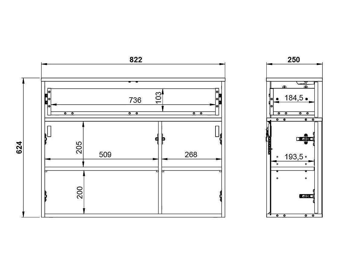 Полка для обуви Tormavo 100