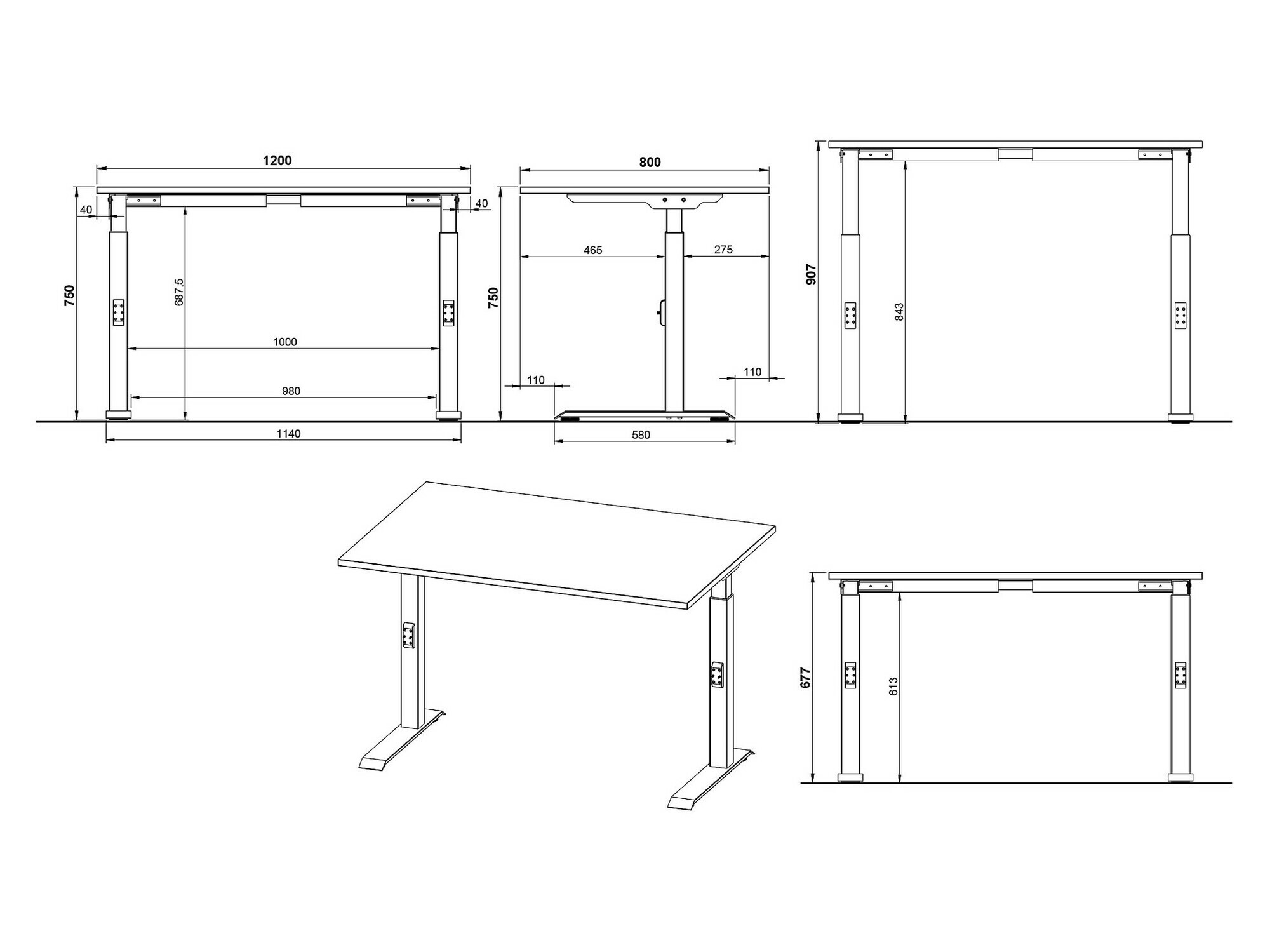 Rakstāmgalds Vesbeno 108 (Kašmirs + Melns)