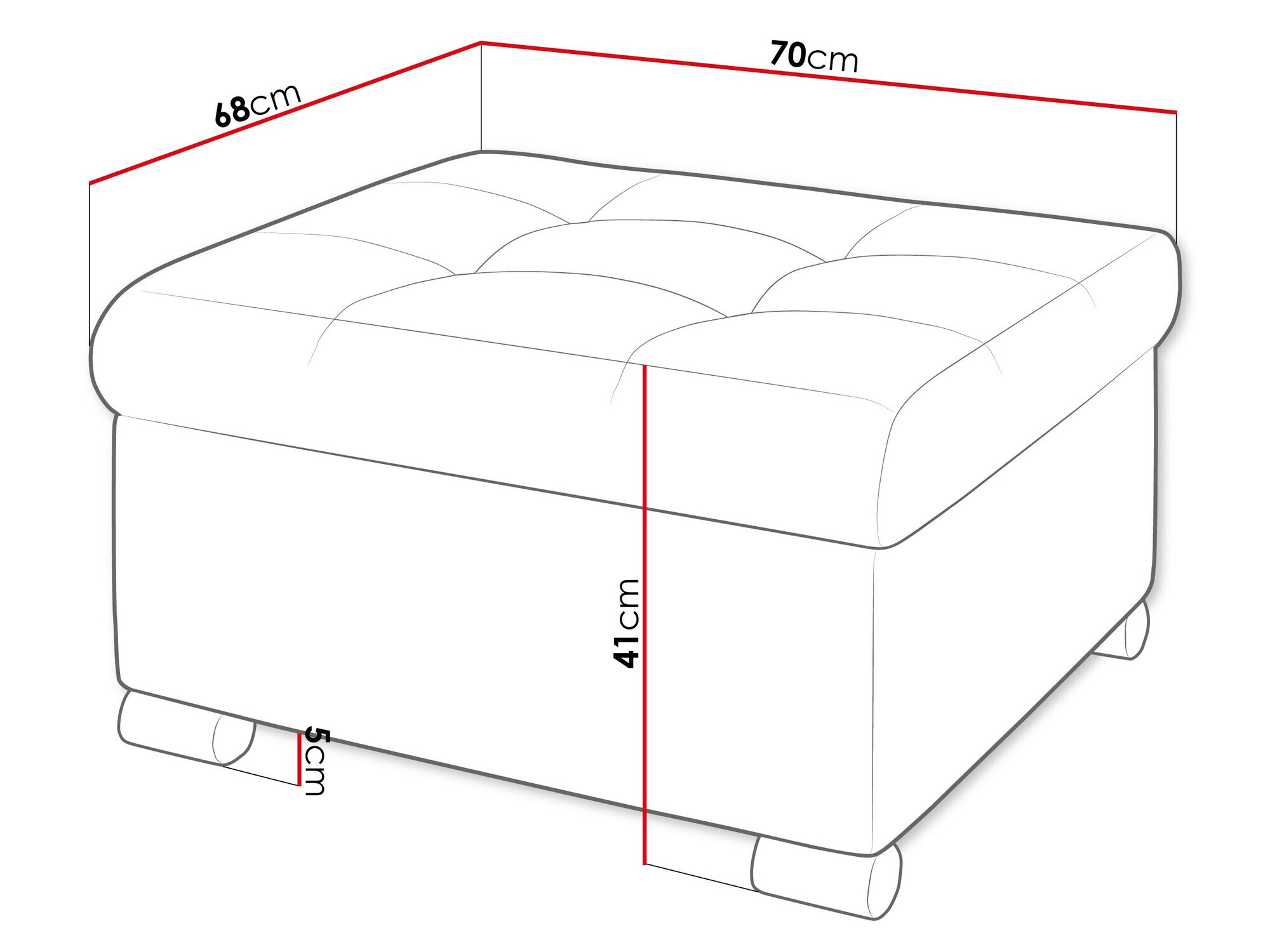Пуф Comfivo 115 (Sicuro 35)