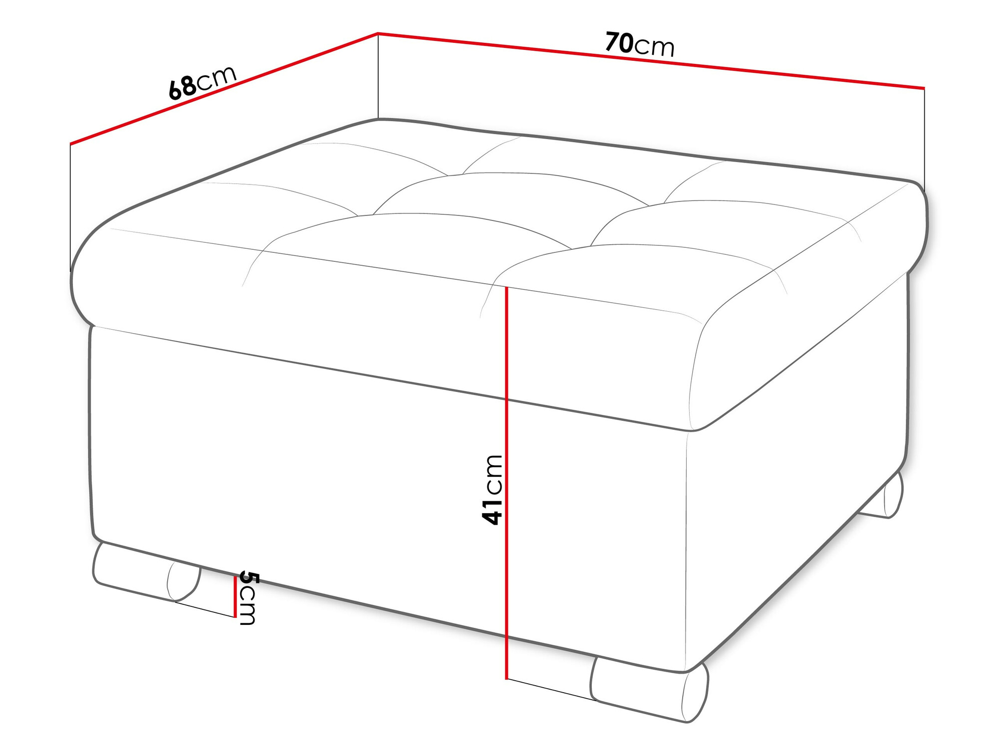 Пуф Comfivo 115 (Sicuro 80)