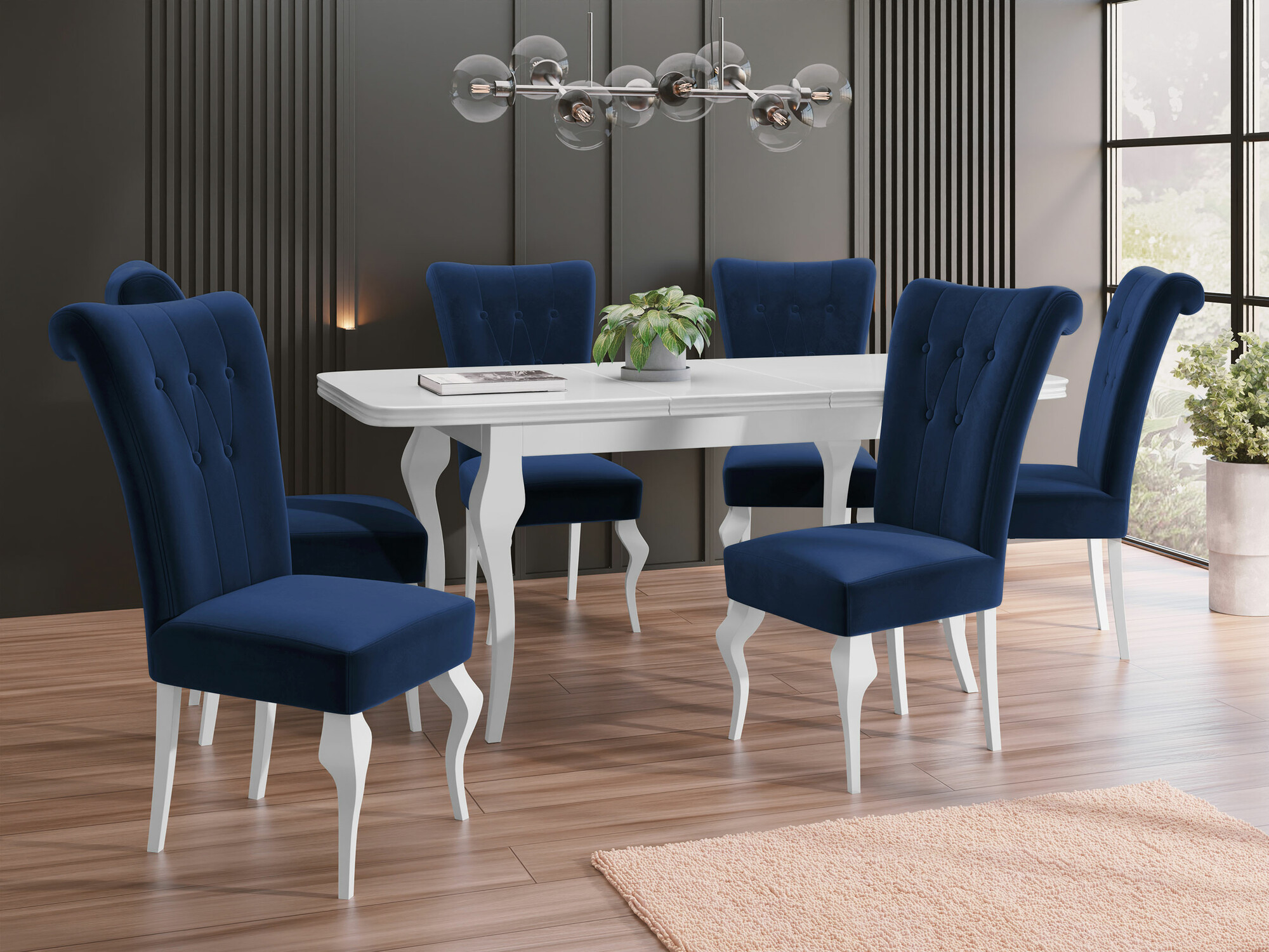 Обеденный гарнитур Comfivo 405 (Magic Velvet 2216)