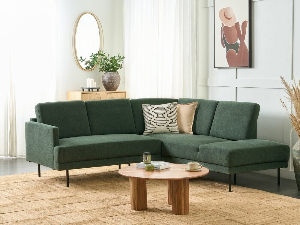 Stūra dīvāns Salmono 100 (Tumši zaļš)